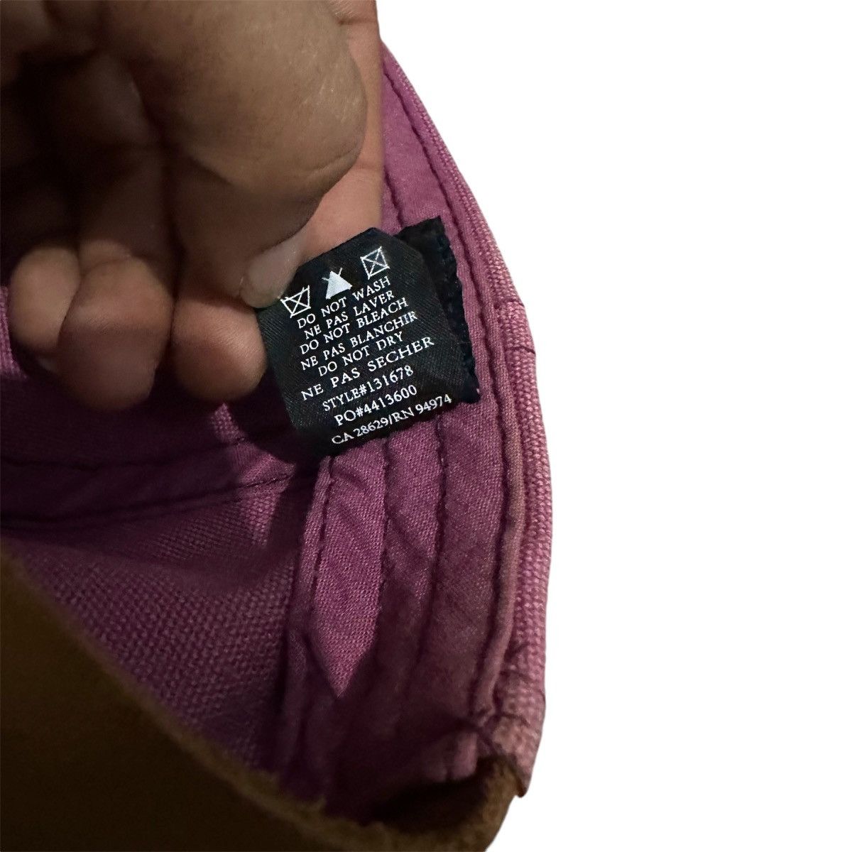 Stussy Stussy Logo S Kanvas Hat Size ONE SIZE - 6 Thumbnail