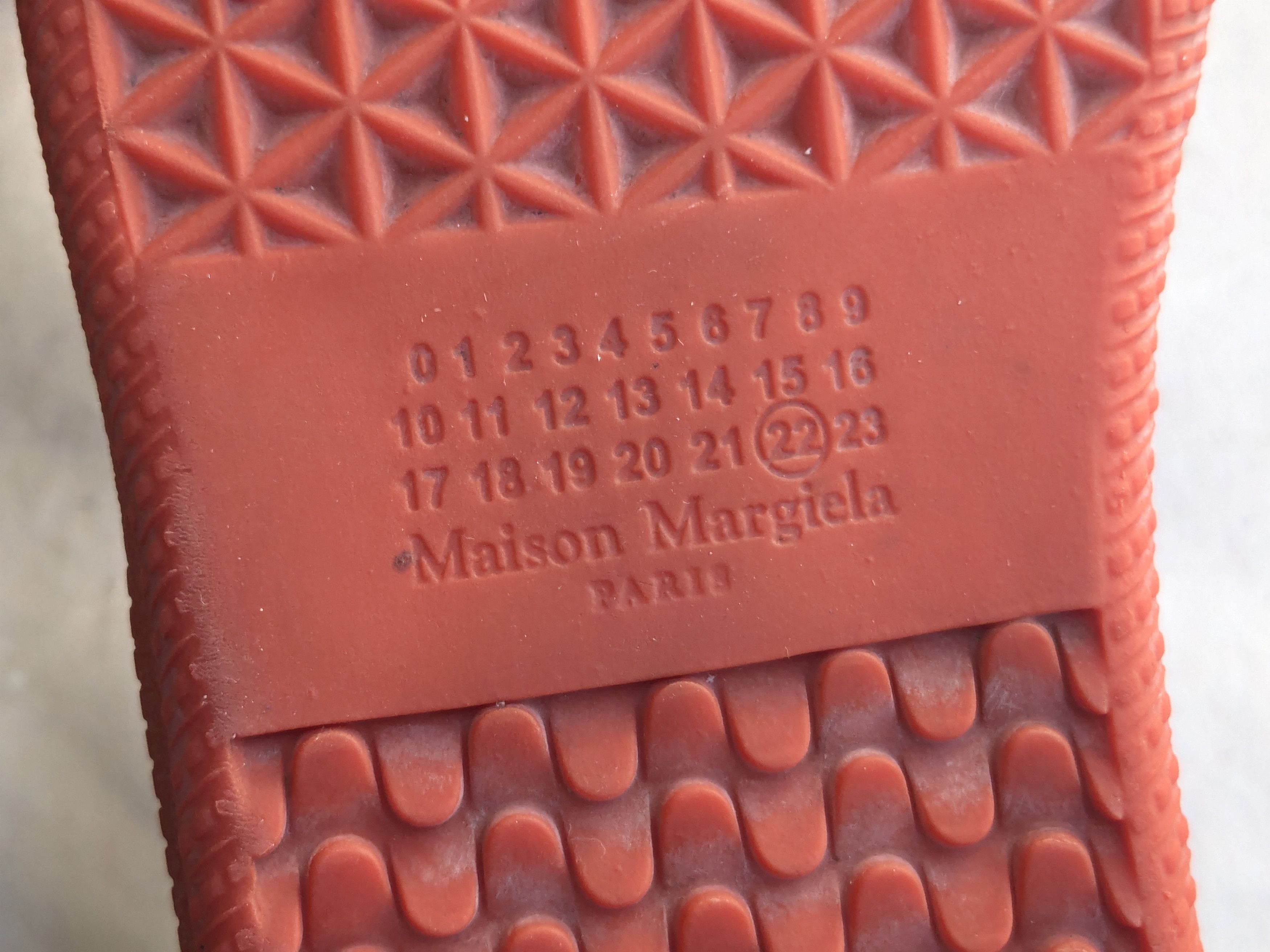 Maison Margiela Maison Margiela GAT Replica Red 12 45 Low Suede Size US 12 / EU 45 - 19 Thumbnail