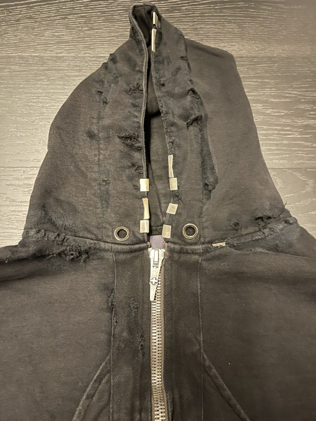 SHINE LUXURY 《SLURP HIGH》SHINE LUXURY “GOLUCIDA”ZIPPER CARGO HOODIE Size US L / EU 52-54 / 3 - 12 Thumbnail