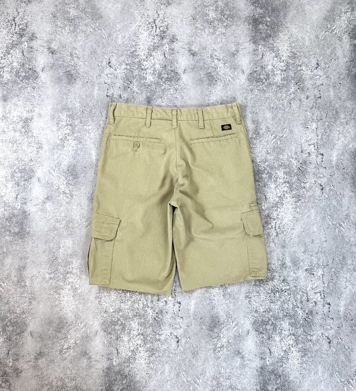 Dickies Vintage Dickies Distressed Cargo USA Hype Y2K Baggy Shorts Size US 30 / EU 46 - 1 Thumbnail