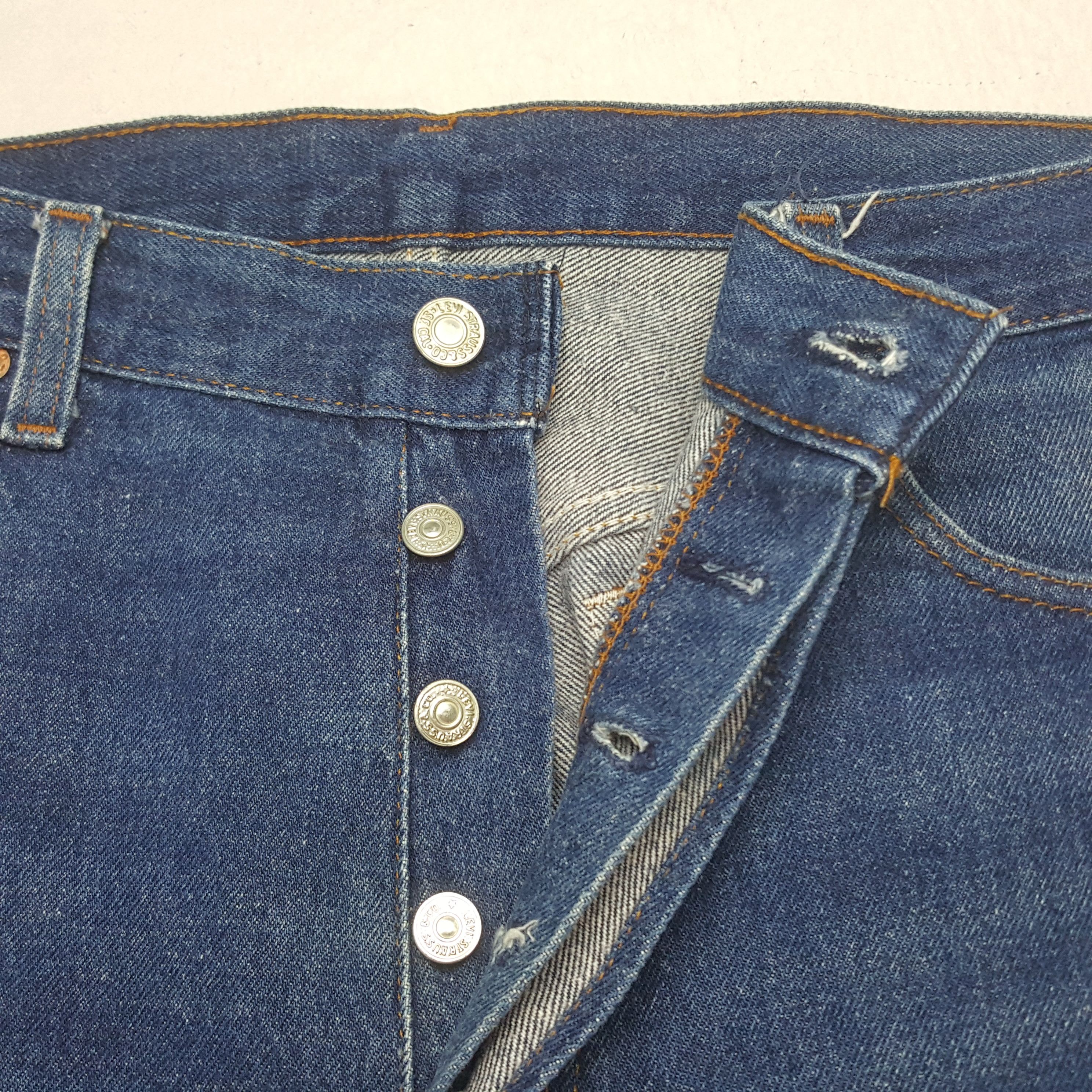 Levi's Vintage Levi Strauss & Co 501 American Denim Jeans RR15 Size US 34 / EU 50 - 7 Thumbnail