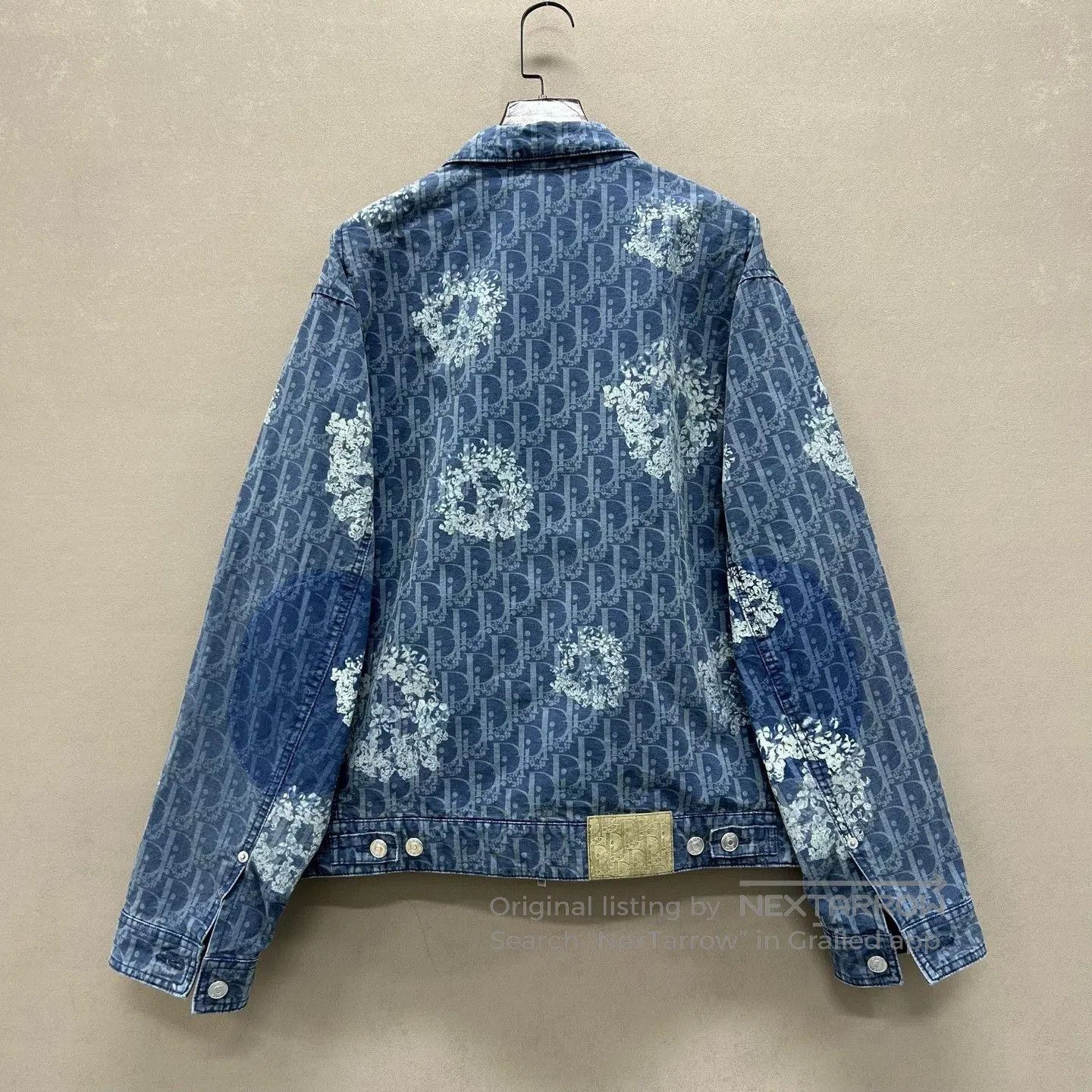 Dior dior cotton logo printed denim jacket. Size US L / EU 52-54 / 3 - 2 Thumbnail