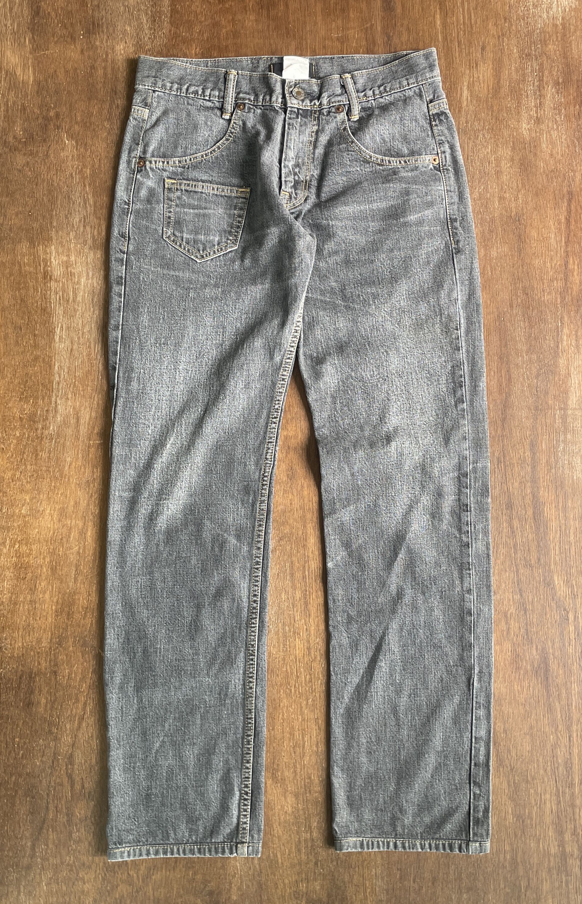 Yohji Yamamoto Y's Yohji Yamamoto Gray Denim Size US 30 / EU 46 - 1 Thumbnail