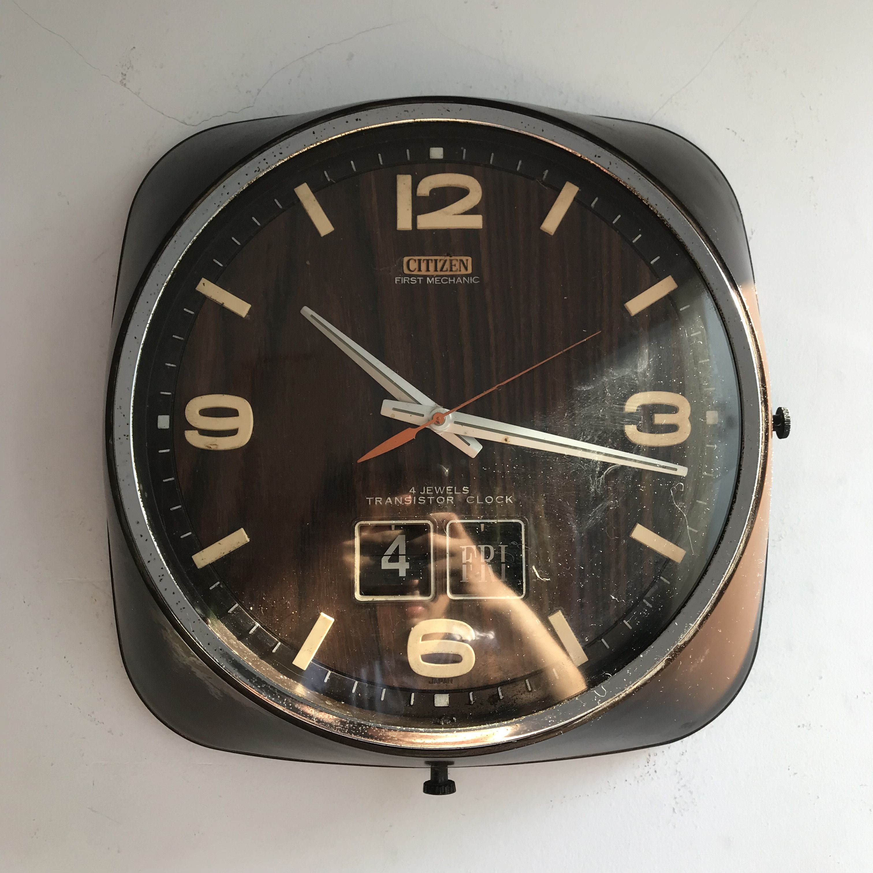 Citizen Citizen first mechanic 4 jewels wall clock transistor clock Size ONE SIZE - 6 Thumbnail