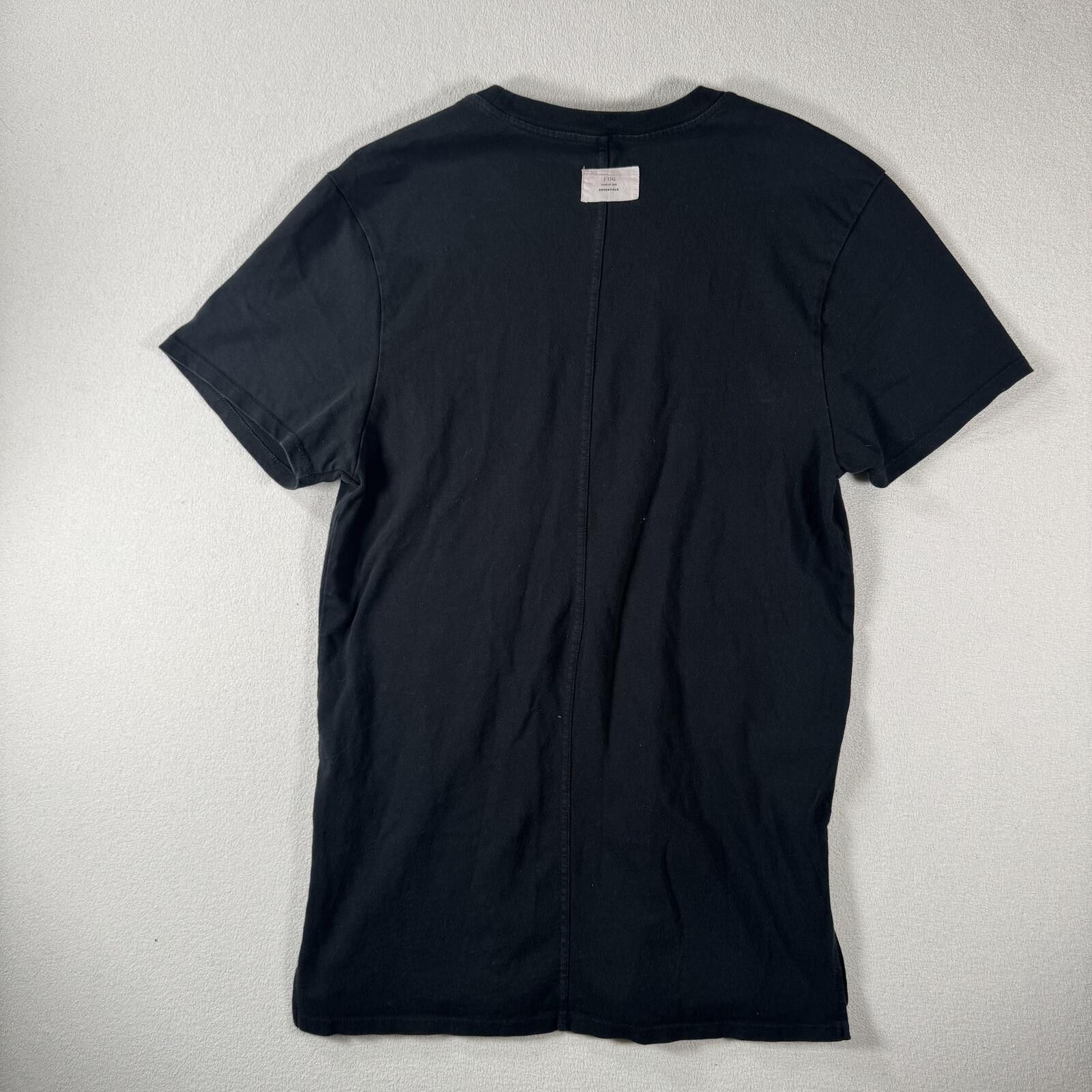 Fear of God Fear Of God Fog Essentials 2016 Scooped Blank Tee Size US M / EU 48-50 / 2 - 2 Thumbnail
