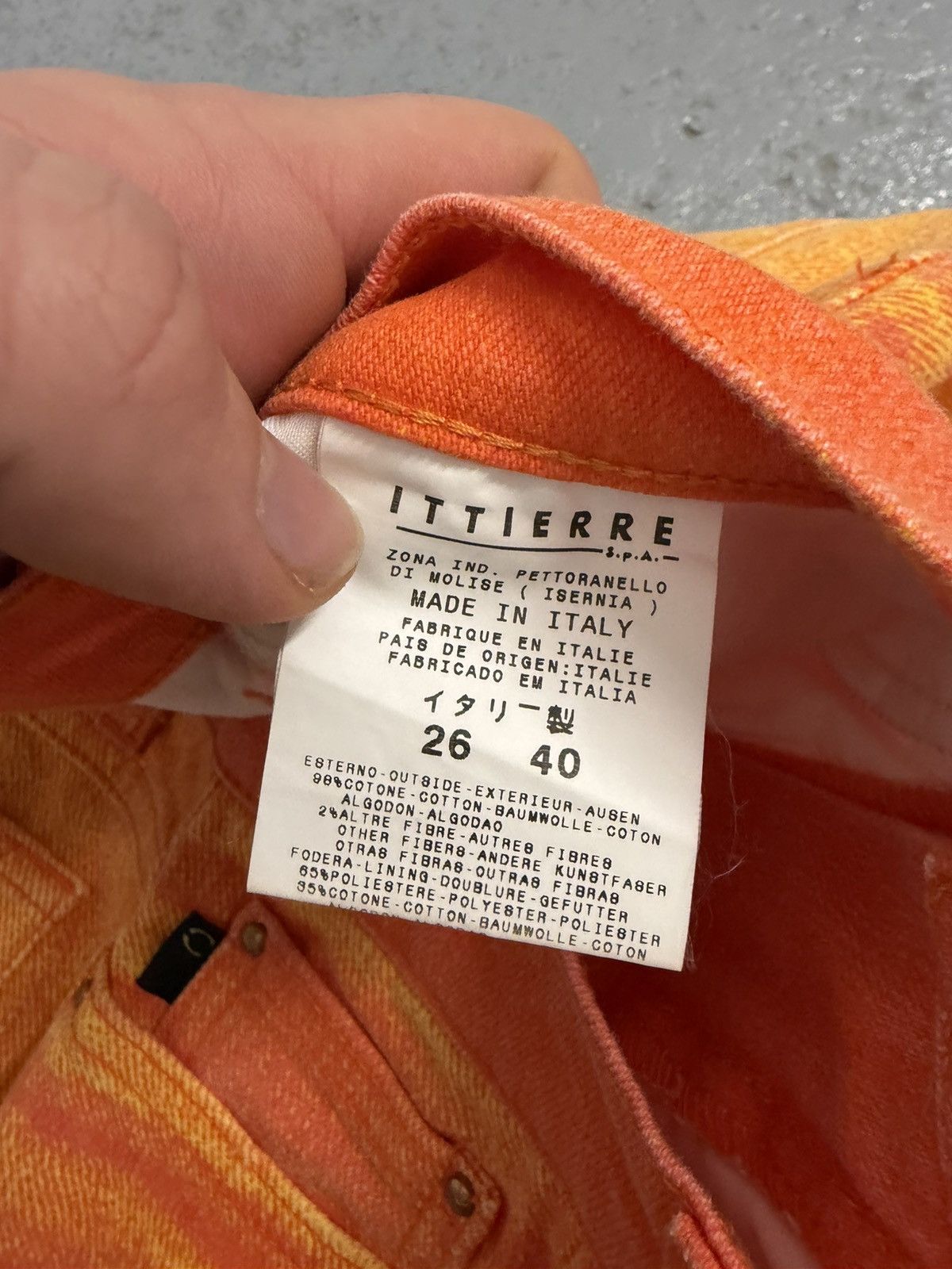 Just Cavalli Vintage Just Cavalli Orange Jeans Size 26" / US 2 / IT 38 - 9 Thumbnail