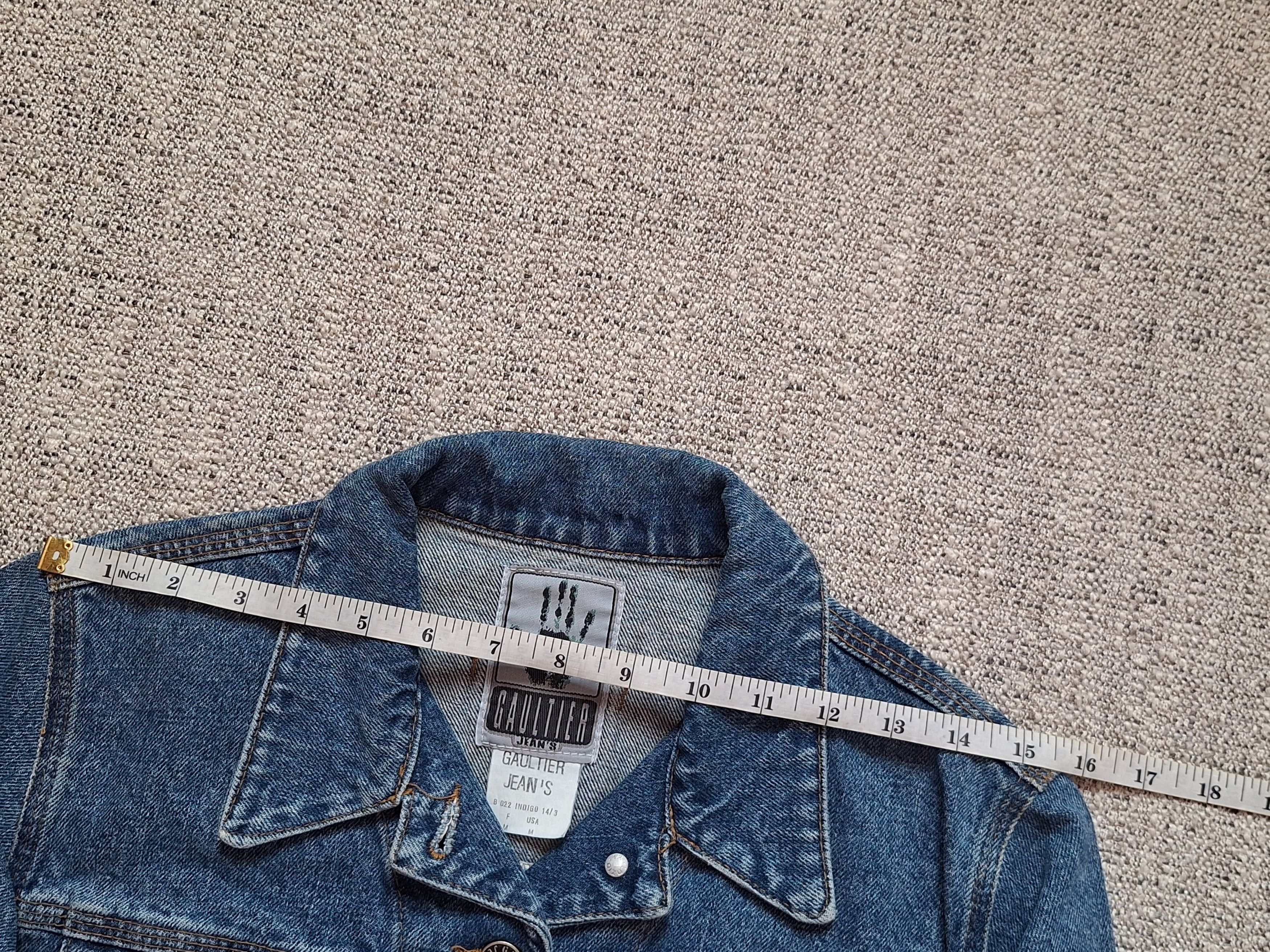 Jean Paul Gaultier GAULTIER JEANS / Denim Jacket Size M / US 6-8 / IT 42-44 - 8 Thumbnail