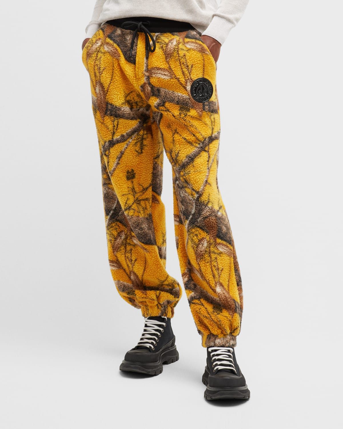 Moose Knuckles M - Moose Knuckles Post Malone Orange Sherpa Jogger Pants Size US 32 / EU 48 - 1 Thumbnail