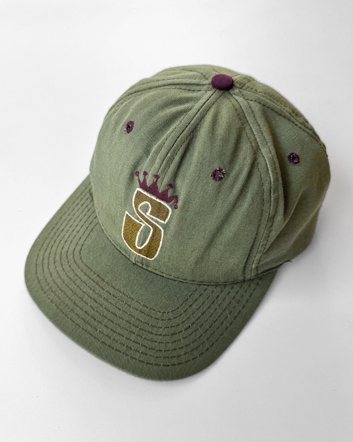 Stussy 80’s Vintage Stussy S Crown Capz Size ONE SIZE - 1 Thumbnail