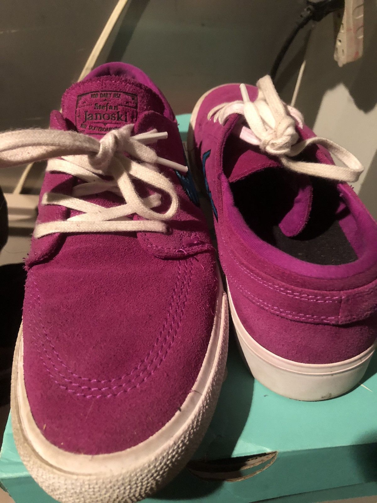 Nike Nike SB Zoom Stefan Janoski RM Vivid Purple Size US 9.5 / EU 42-43 - 6 Thumbnail