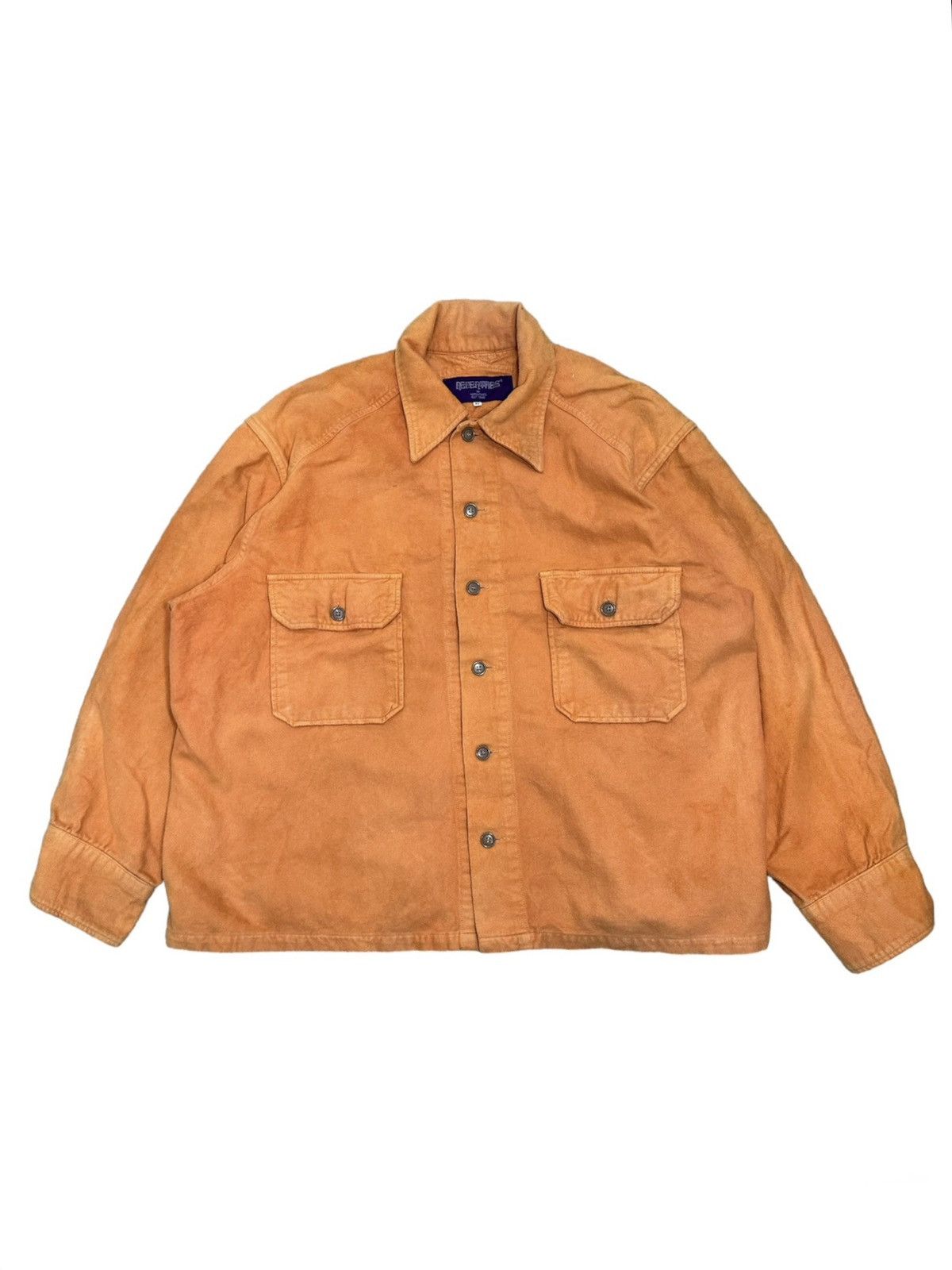 Needles Rare Nepenthes Purple Label Heavy Cotton Double Pocket L/S Size US M / EU 48-50 / 2 - 1 Thumbnail
