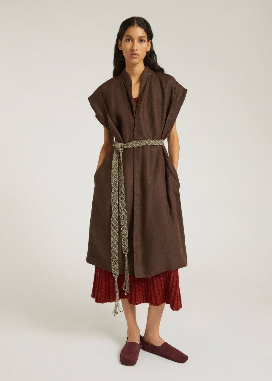 Loro Piana o1srvl11e0524 Vests in Coffee Size L / US 10 / IT 46 - 4 Thumbnail