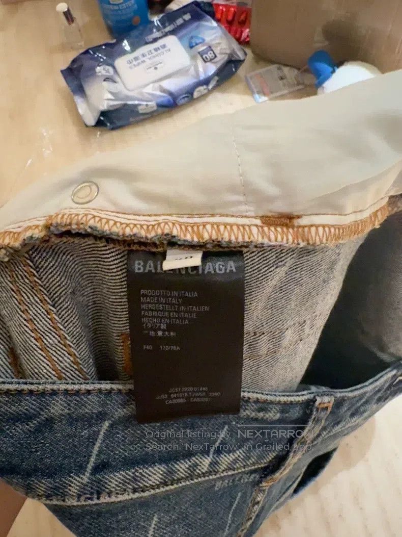 Balenciaga Balenciaga Denim skirt Size 39" - 4 Thumbnail