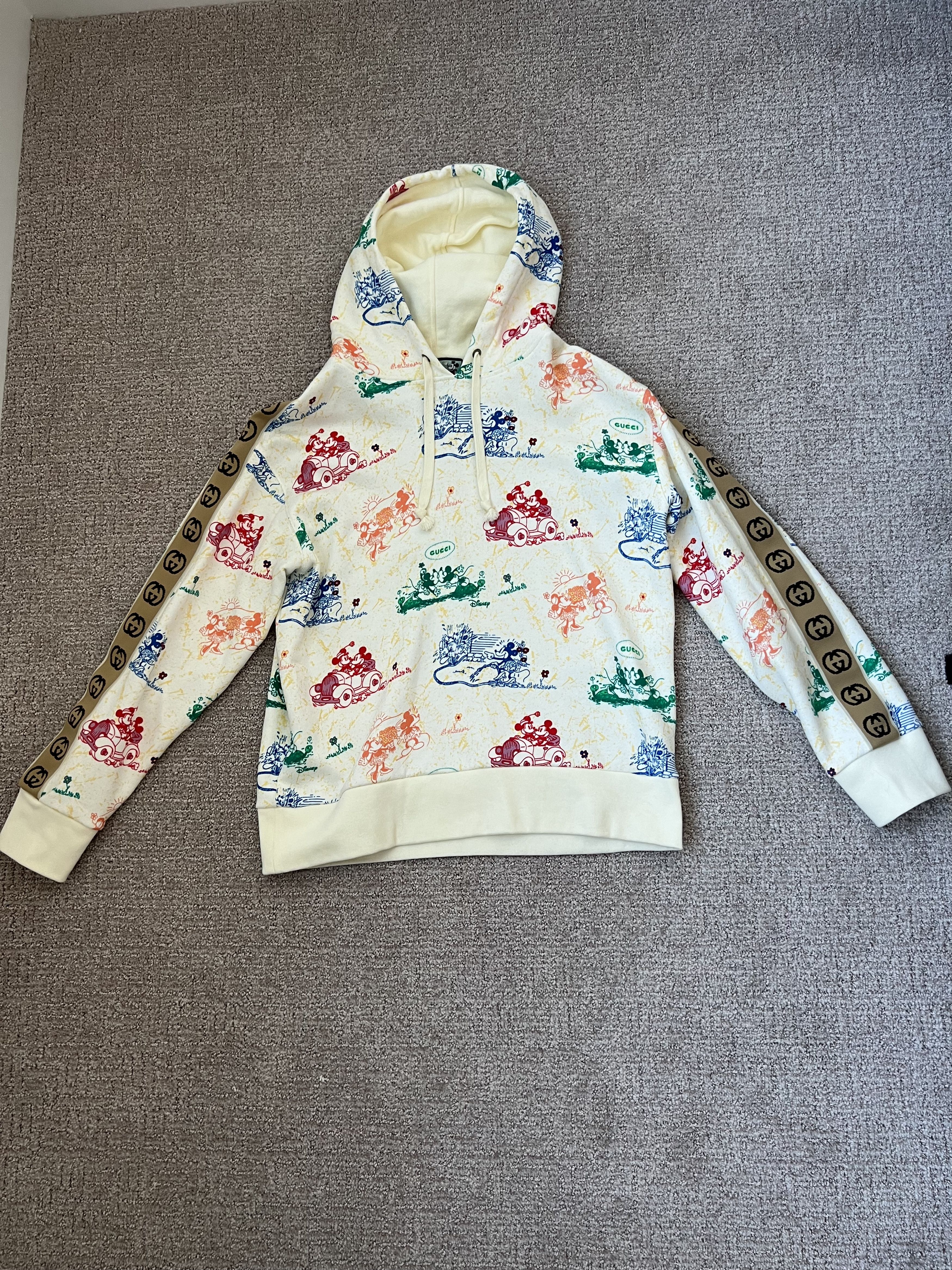 Gucci Gucci x Disney All Over Print Hoodie Men Medium Size US M / EU 48-50 / 2 - 1 Thumbnail
