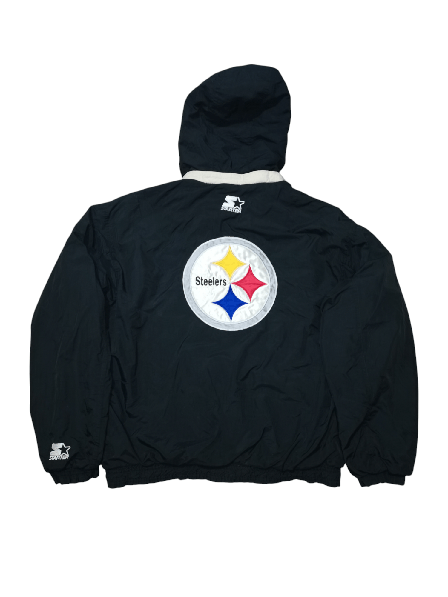 Vintage Starter steelers padded jacket vintage Size US L / EU 52-54 / 3 - 1 Thumbnail