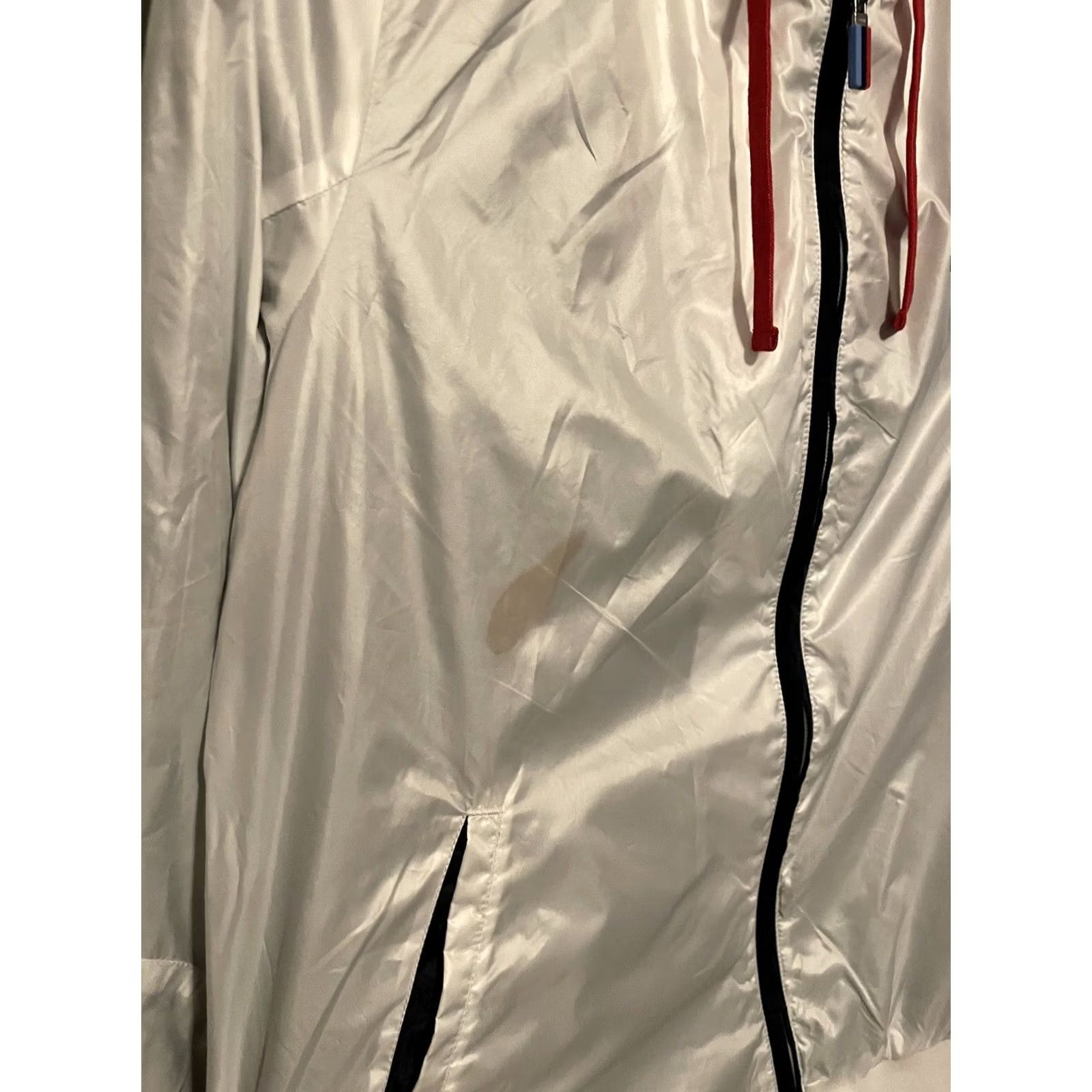 BMW BMW Motorsport Jacket Womens XL White Windbreaker Performance Zip Up D297 Size XL / US 12-14 / IT 48-50 - 5 Thumbnail