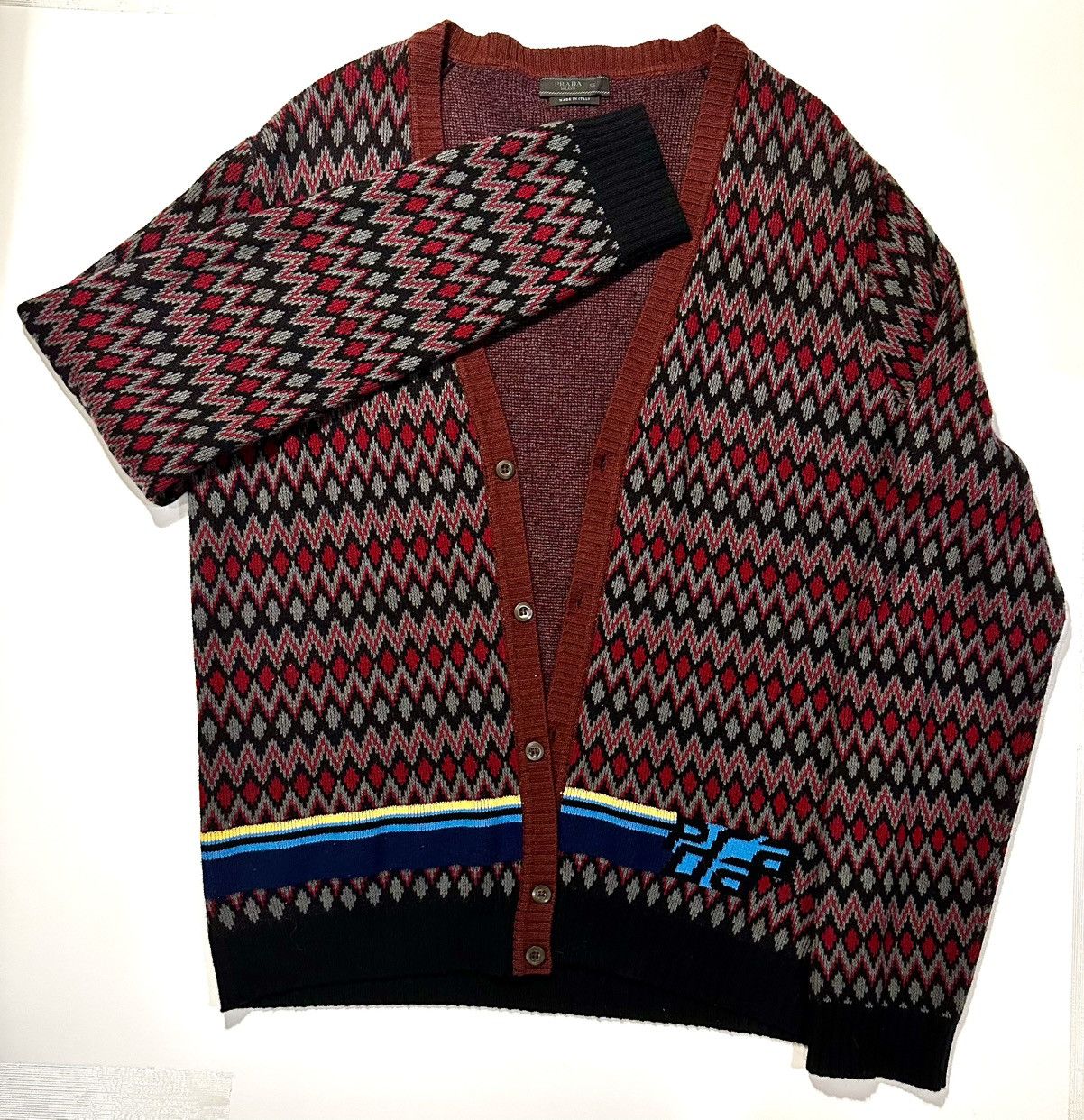 Prada Cardigan (Sport) Size US XL / EU 56 / 4 - 1 Thumbnail