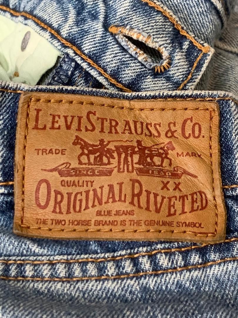 Levi's Vintage Clothing Vintage Levi’s Silver Tab Distressed Denim Size 29" - 4 Thumbnail