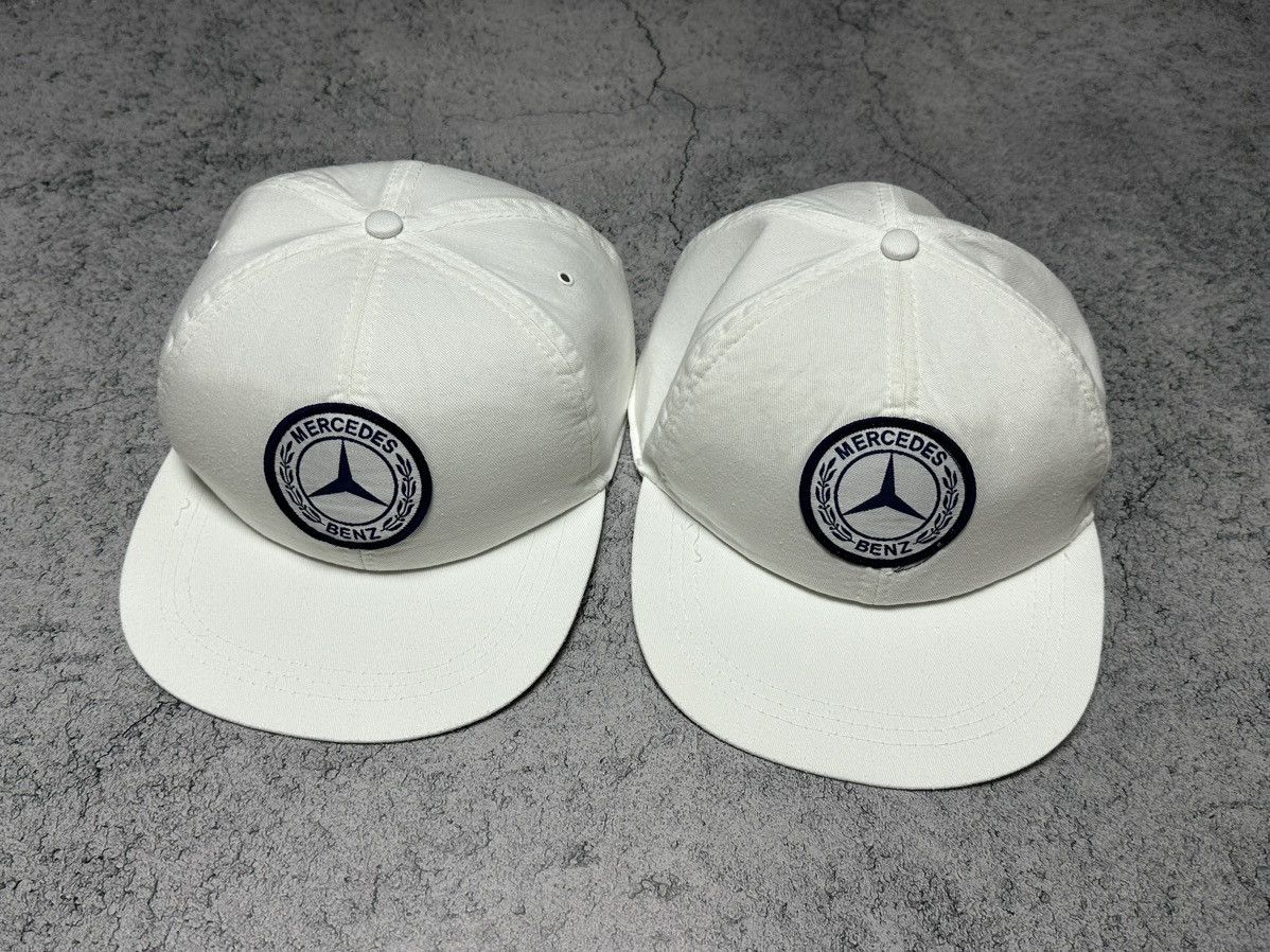 Mercedes-Benz Vintage Mercedes Benz Racing Snapback Cap Hat Size ONE SIZE - 10 Thumbnail