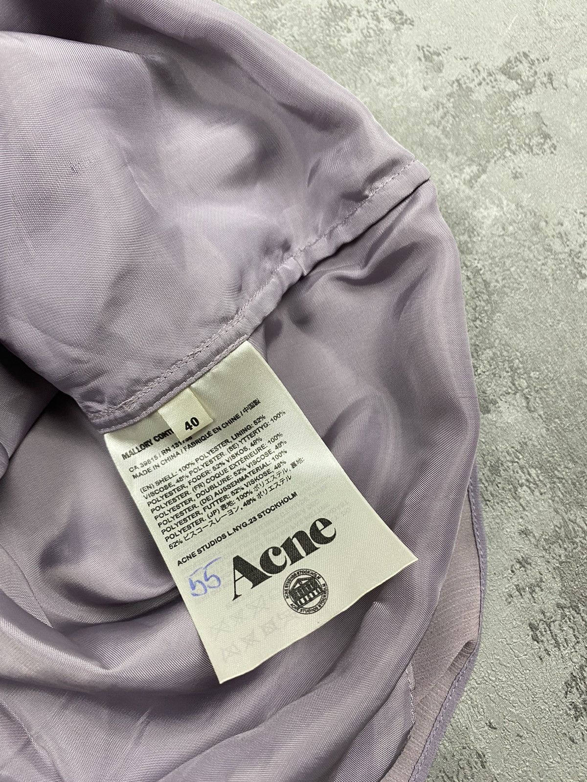 Acne Studios × Designer Acne studios asimetric blouse Size L / US 10 / IT 46 - 3 Thumbnail