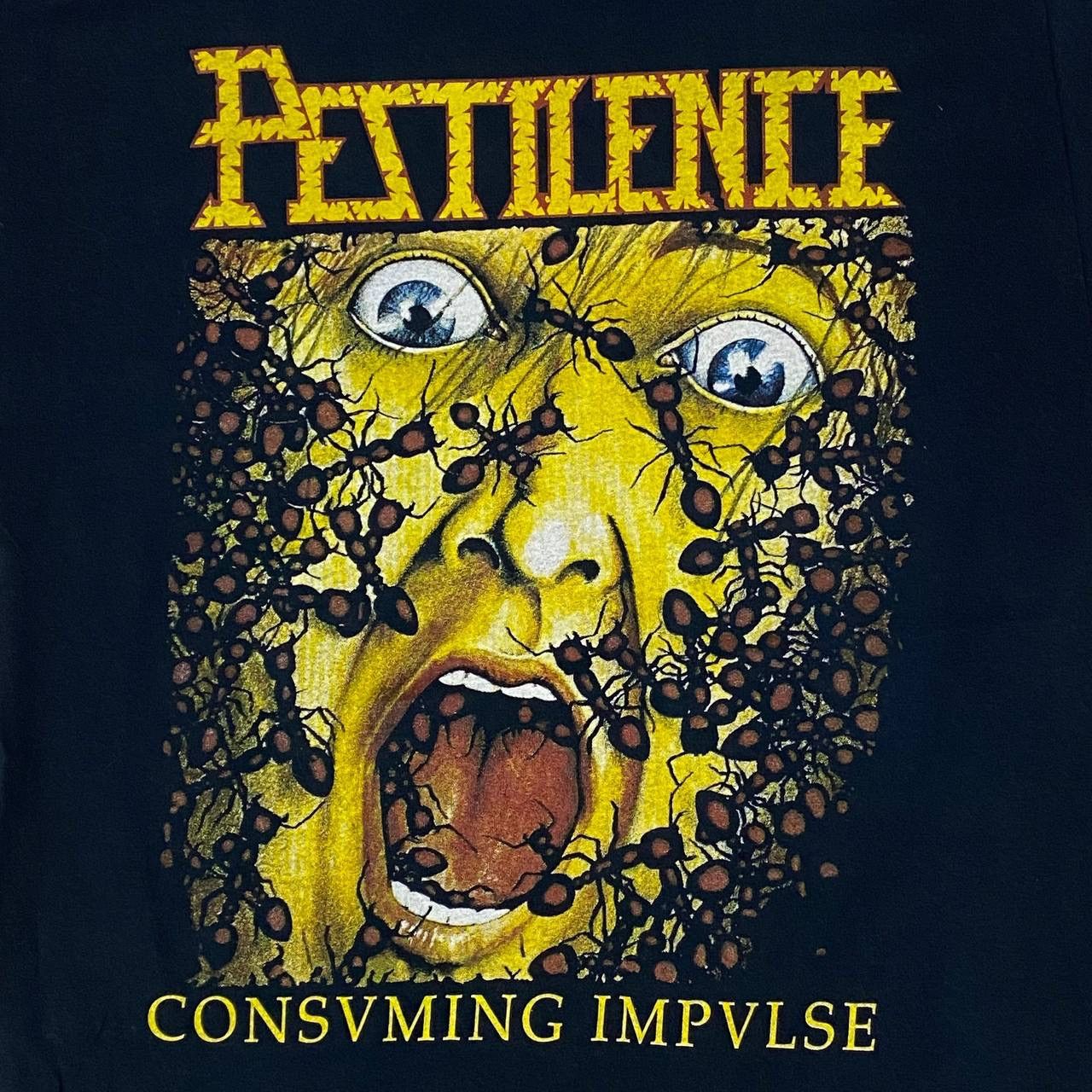 Band Tees Death metal band pestilence consuming impulse Size US M / EU 48-50 / 2 - 4 Thumbnail