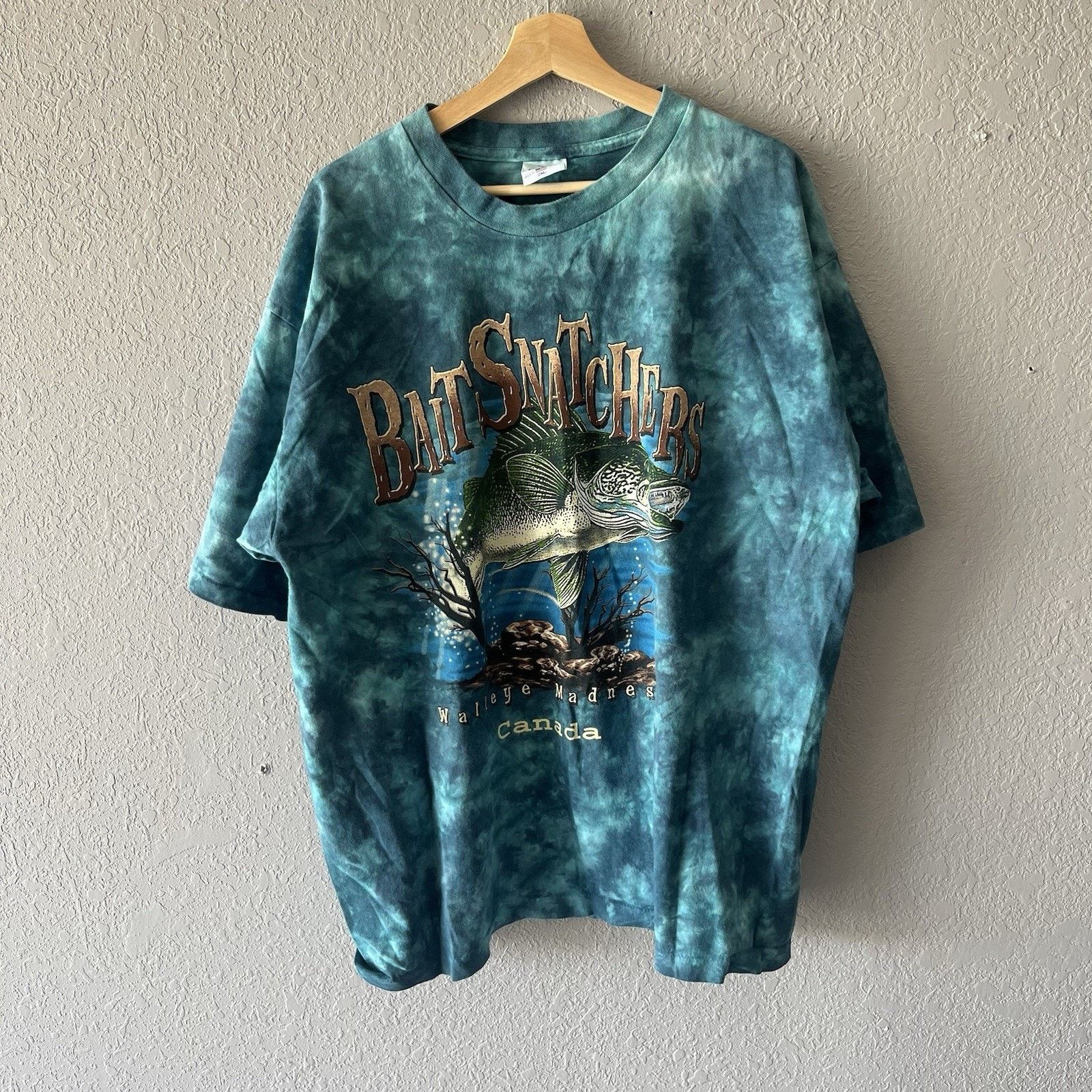 Vintage Vintage Nature Fishing Alore Tshirt Men’s XXL single Stitch Size US XXL / EU 58 / 5 - 1 Thumbnail