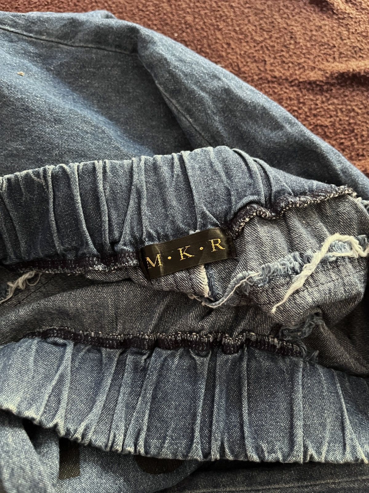 Japanese Brand Japanese M.K.R Skulls Distressed Skirt Size 28" / US 6 / IT 42 - 7 Thumbnail