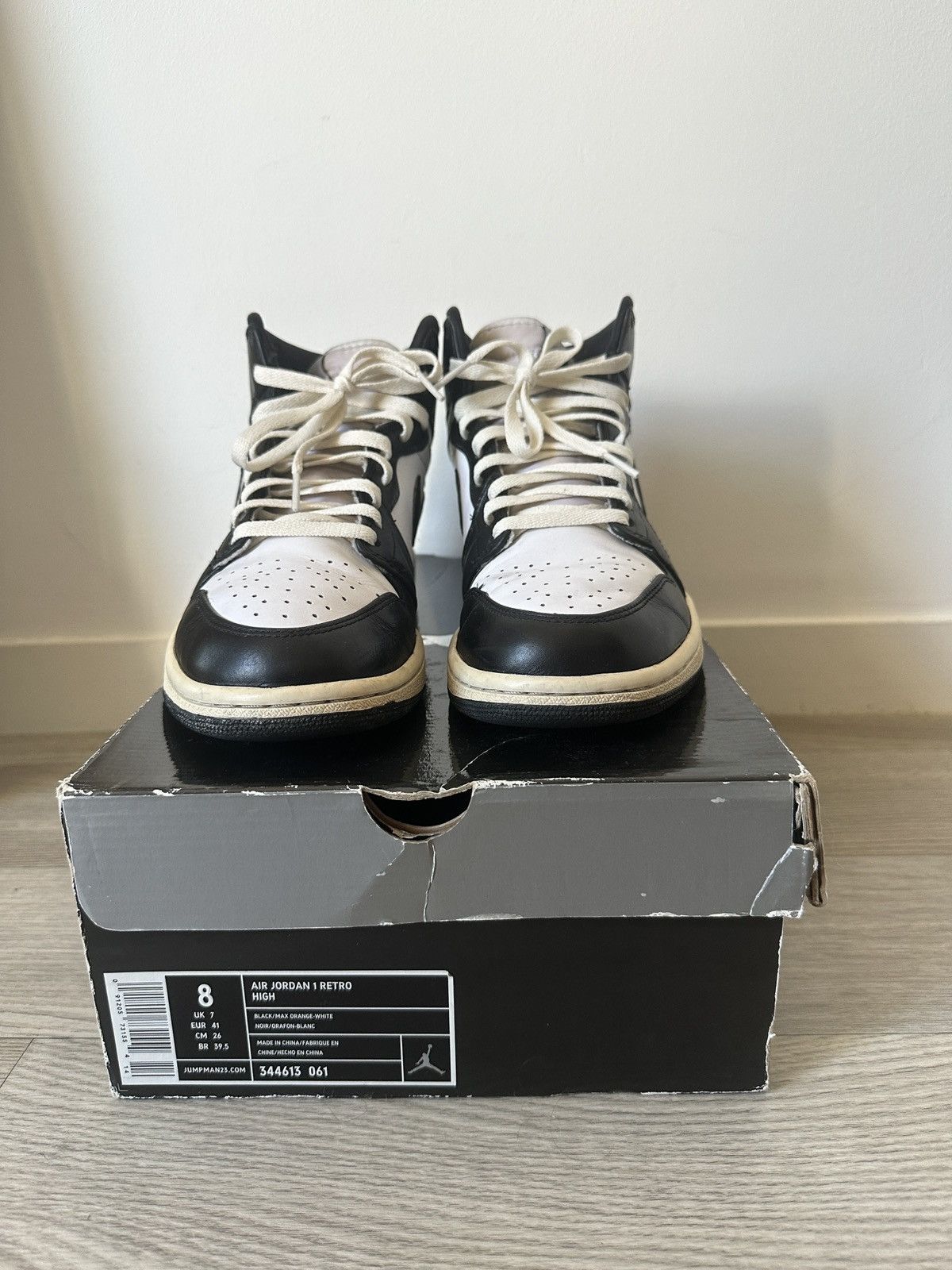 Jordan Retro White Black CDP 2008