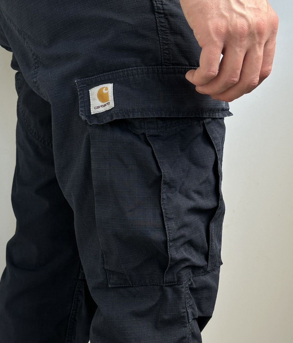 Carhartt Wip Vintage Carhartt WIP Regular Cargo Pants Ripstop Size 32/32 Size US 32 / EU 48 - 3 Thumbnail