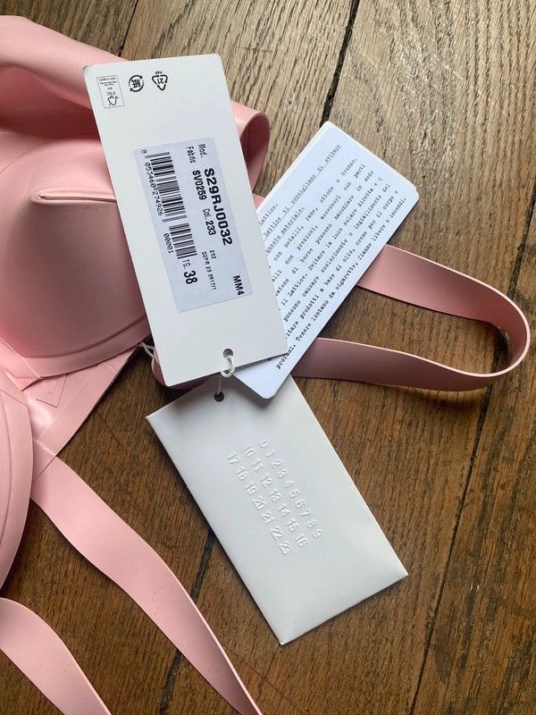 Maison Margiela 2023 Maison Margiela latex set top bottoms