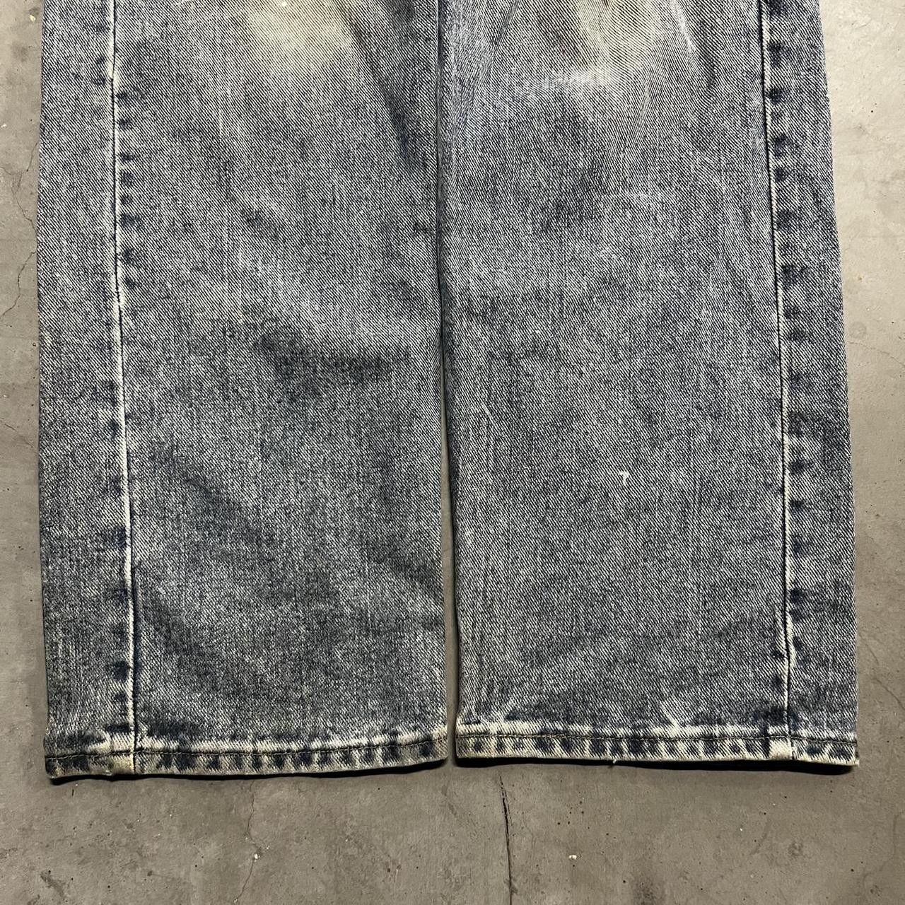 Japanese Brand × Vintage Vintage Y2K/2000s Workwear Style Medium Wash Denim Jeans! Size US 31 - 5 Thumbnail