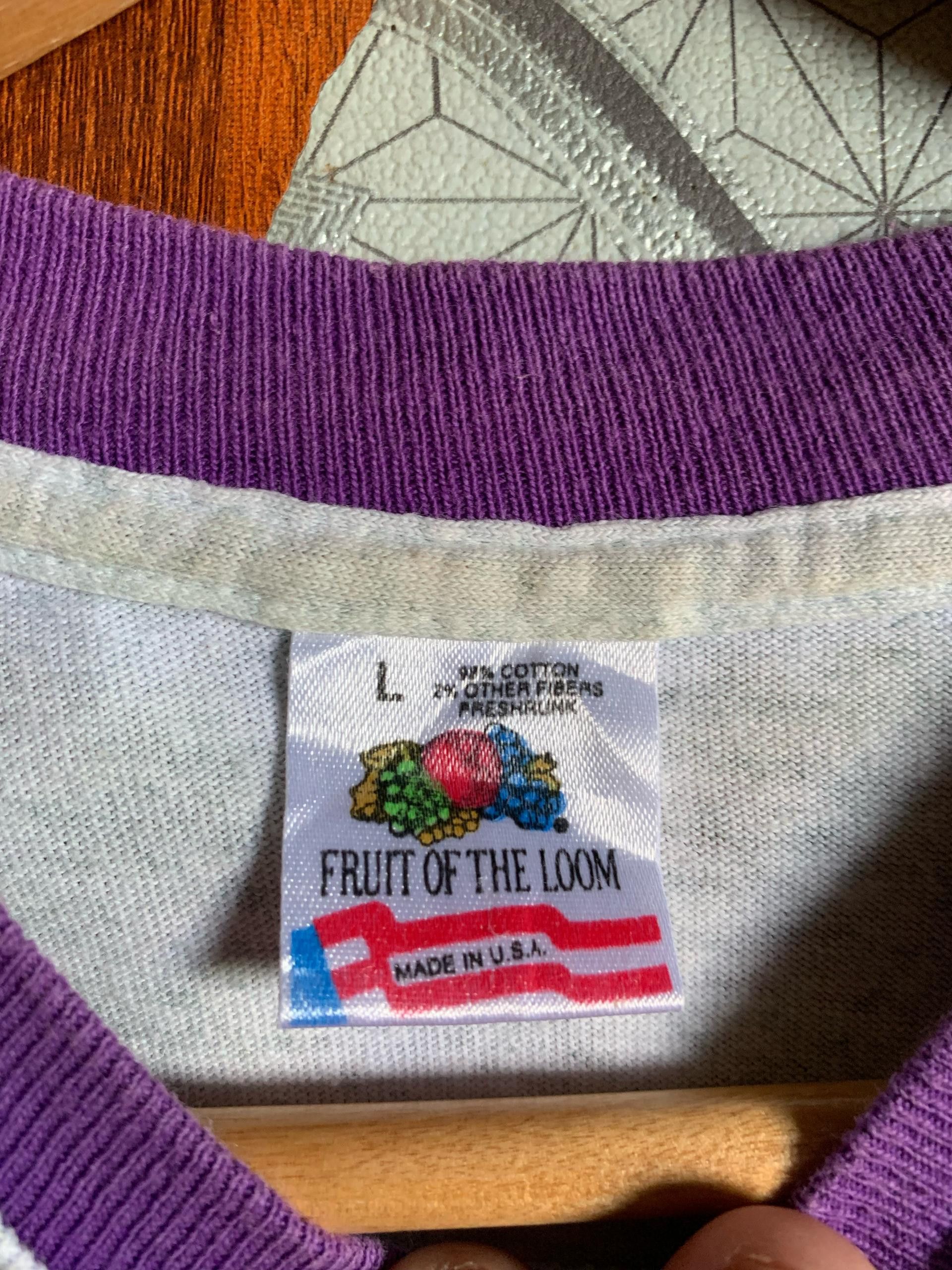 Vintage made in usa college Basketball single stich Size US M / EU 48-50 / 2 - 2 Thumbnail
