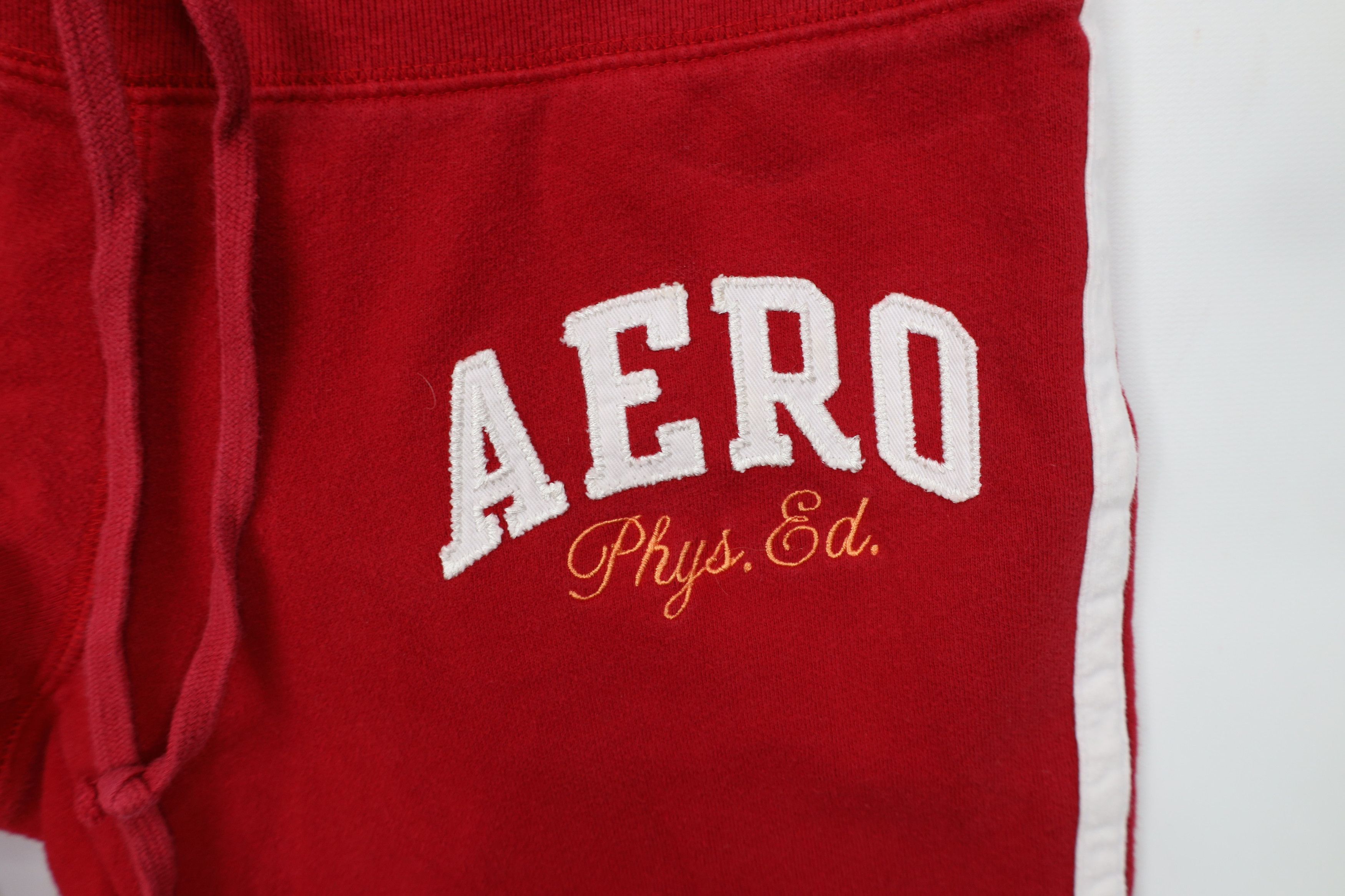 Aeropostale Vintage Y2K Aeropostale Babydoll Phys Ed Wide Leg Sweatpants Size 28" / US 6 / IT 42 - 6 Thumbnail