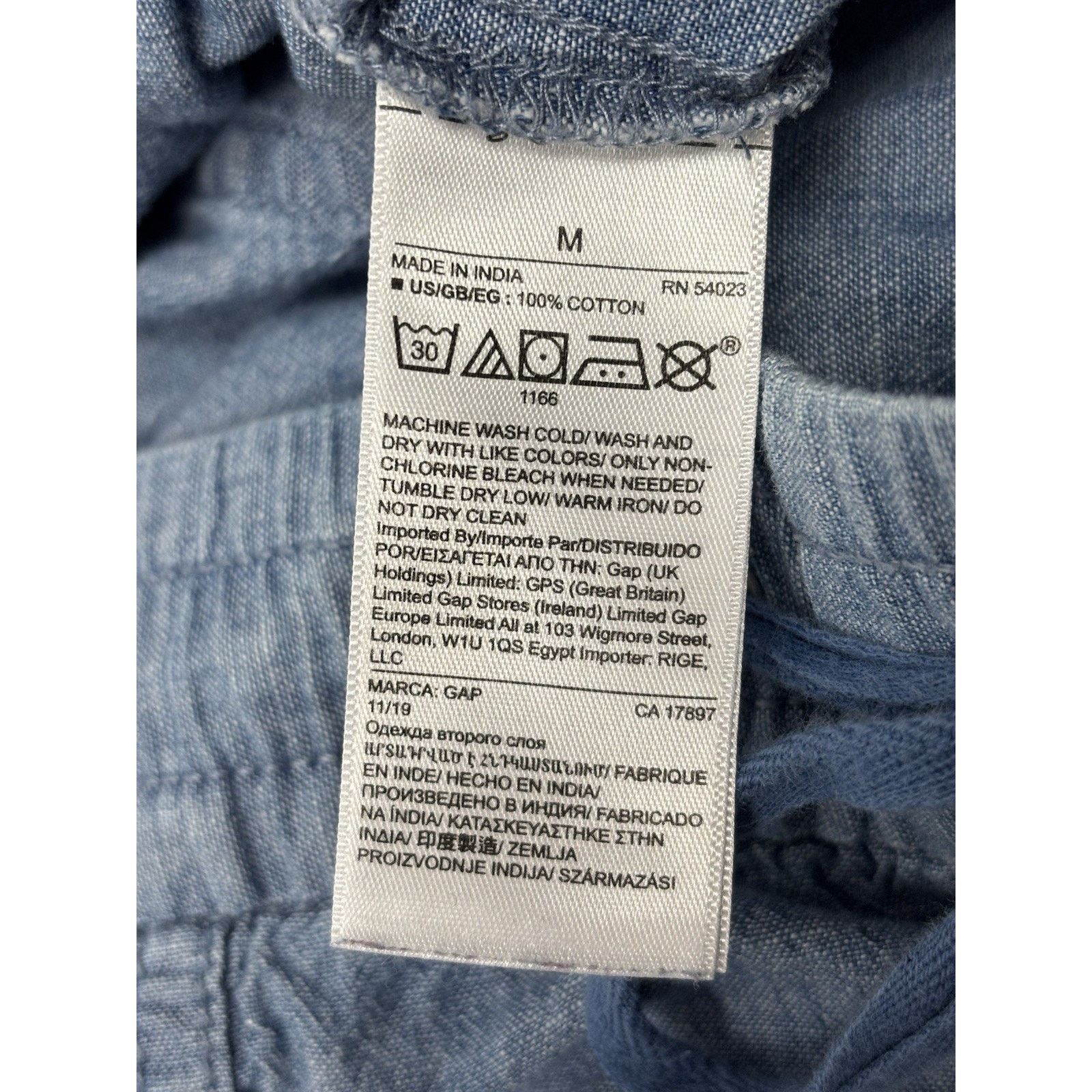 Gap Gap Shorts w/ Washwell™ Women's 3" Inseam Shorts Blue M Size 32" / US 10 / IT 46 - 5 Thumbnail