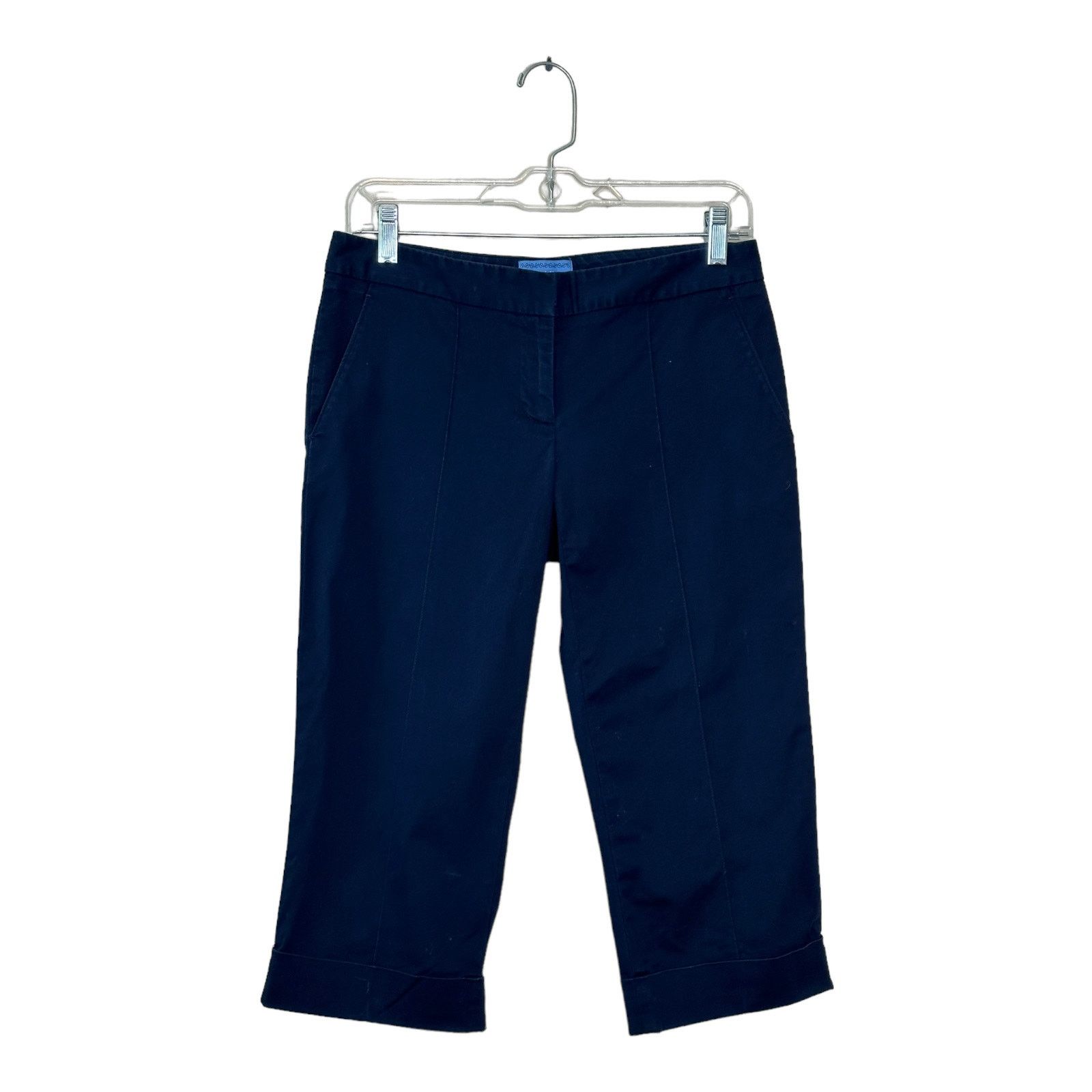 Vera Wang Simply Vera blue capri pants size 4 Size 27" / US 4 / IT 40 - 1 Thumbnail