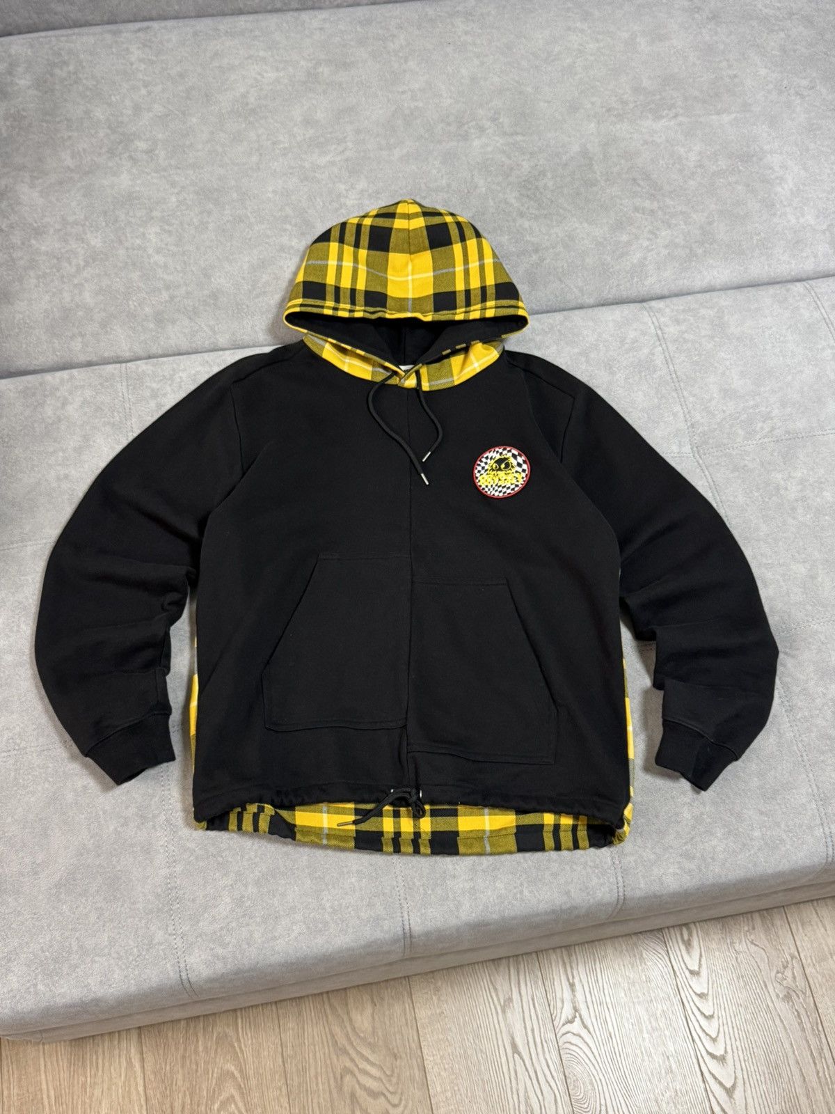 MCQ Rare Alexander McQueen McQ Odyssey 93 Asymmetric Hoodie S Size US S / EU 44-46 / 1 - 8 Thumbnail