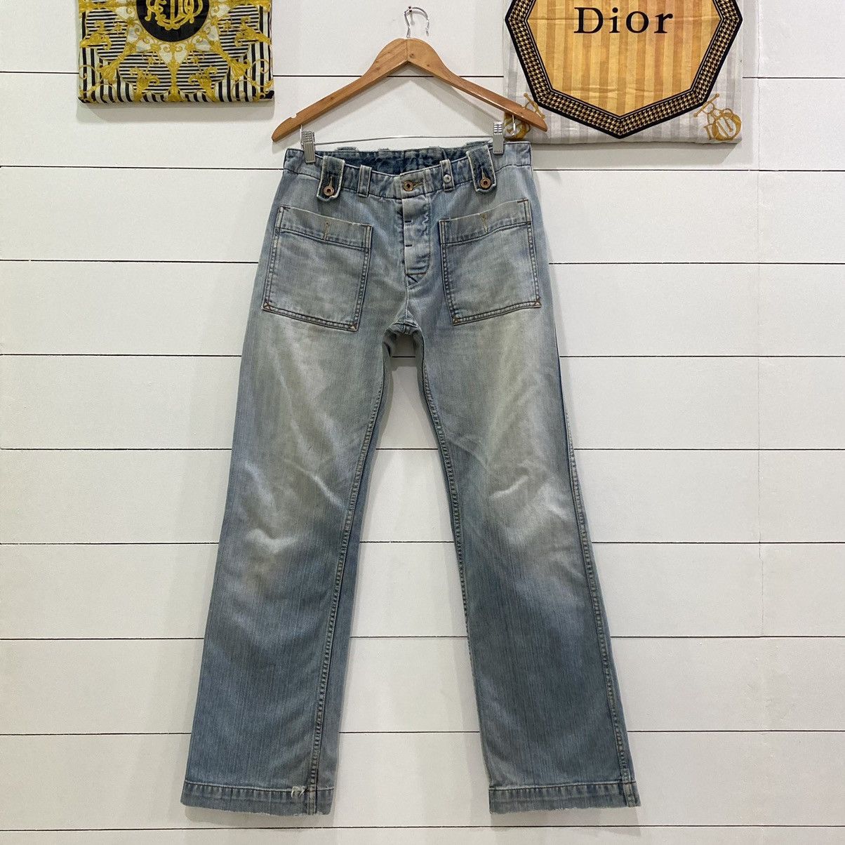 Diesel × If Six Was Nine × Le Grande Bleu (L.G.B.) Diesel Multipocket Bush Denim Jeans Size US 31 - 1 Thumbnail