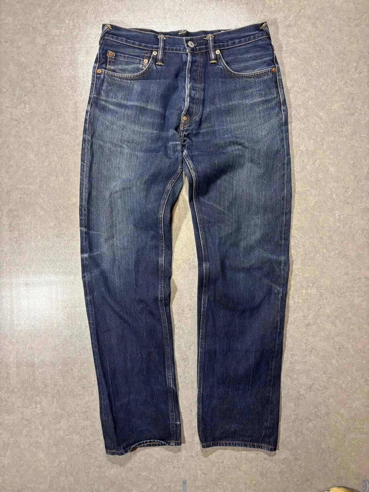 Japanese Brand Evisu baggy jean daicock seagull Size US 32 / EU 48 - 2 Thumbnail