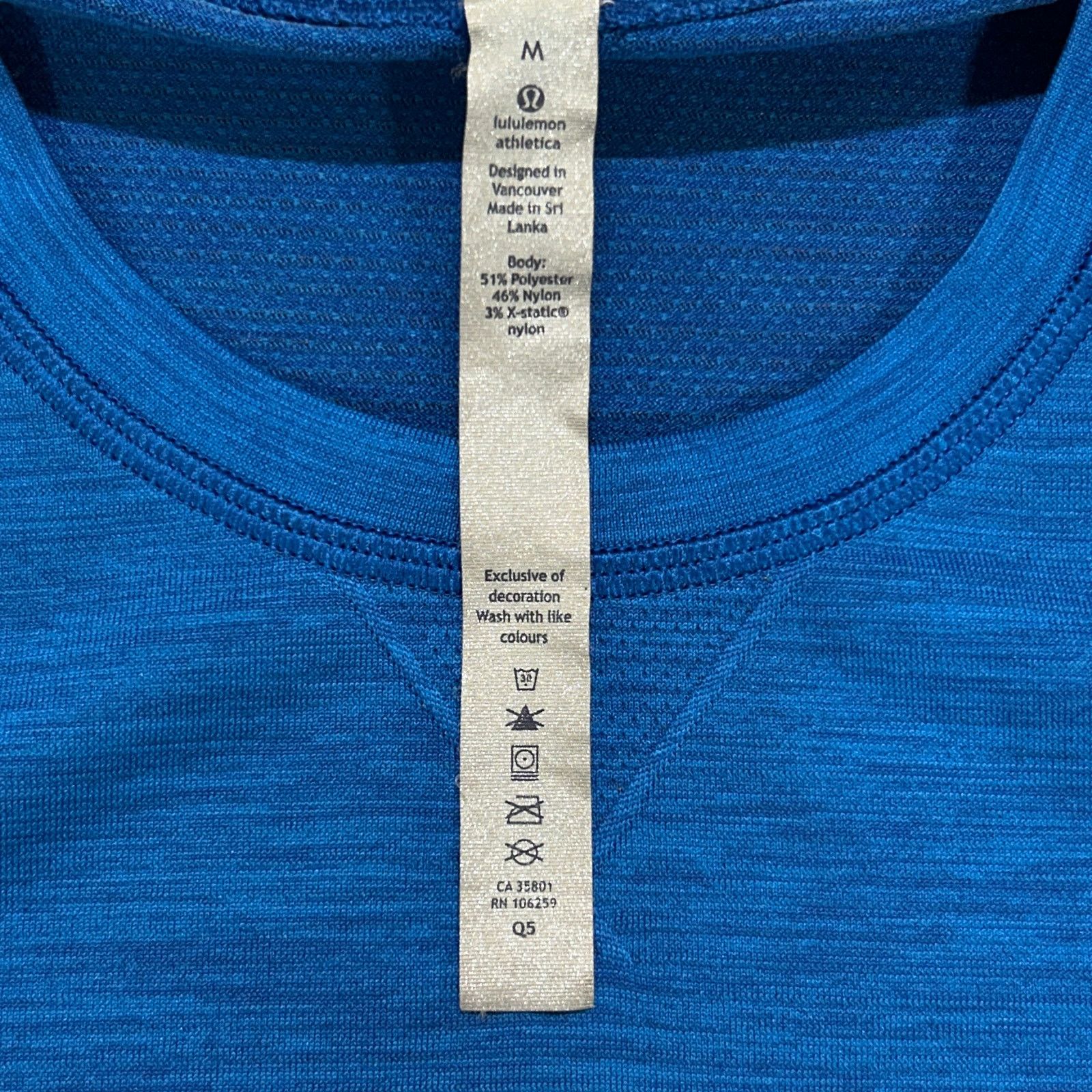Lululemon Lululemon Metal Vent Tech athletic workout long sleeve mns M Size US M / EU 48-50 / 2 - 5 Thumbnail