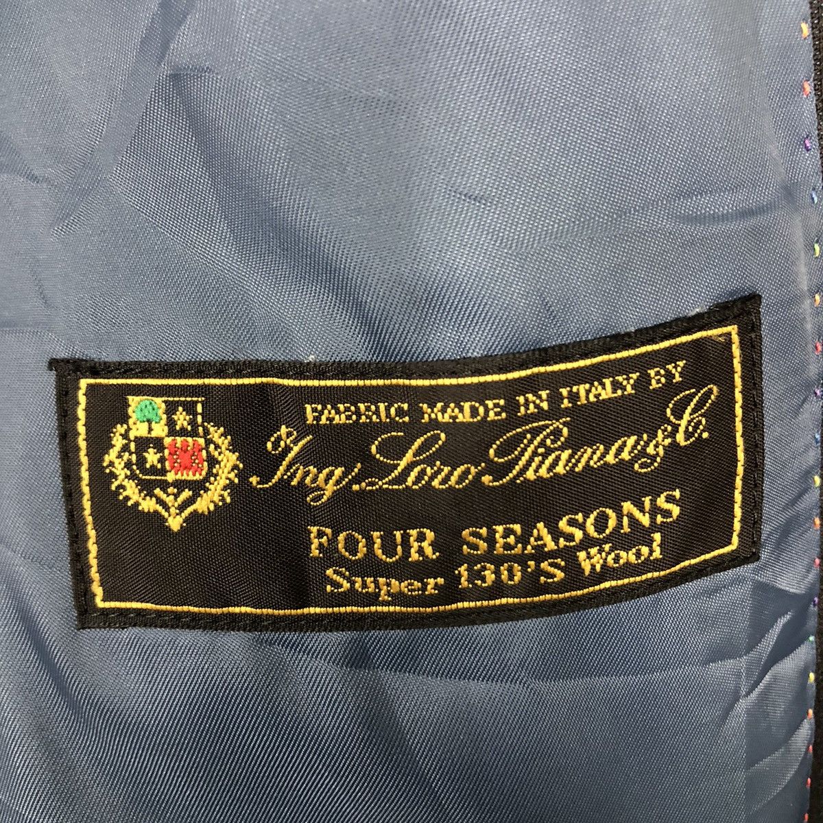 Loro Piana 🔥Vintage Coats Striped Pin Loro Piana Four Seasons Wool Size US S / EU 44-46 / 1 - 18 Thumbnail