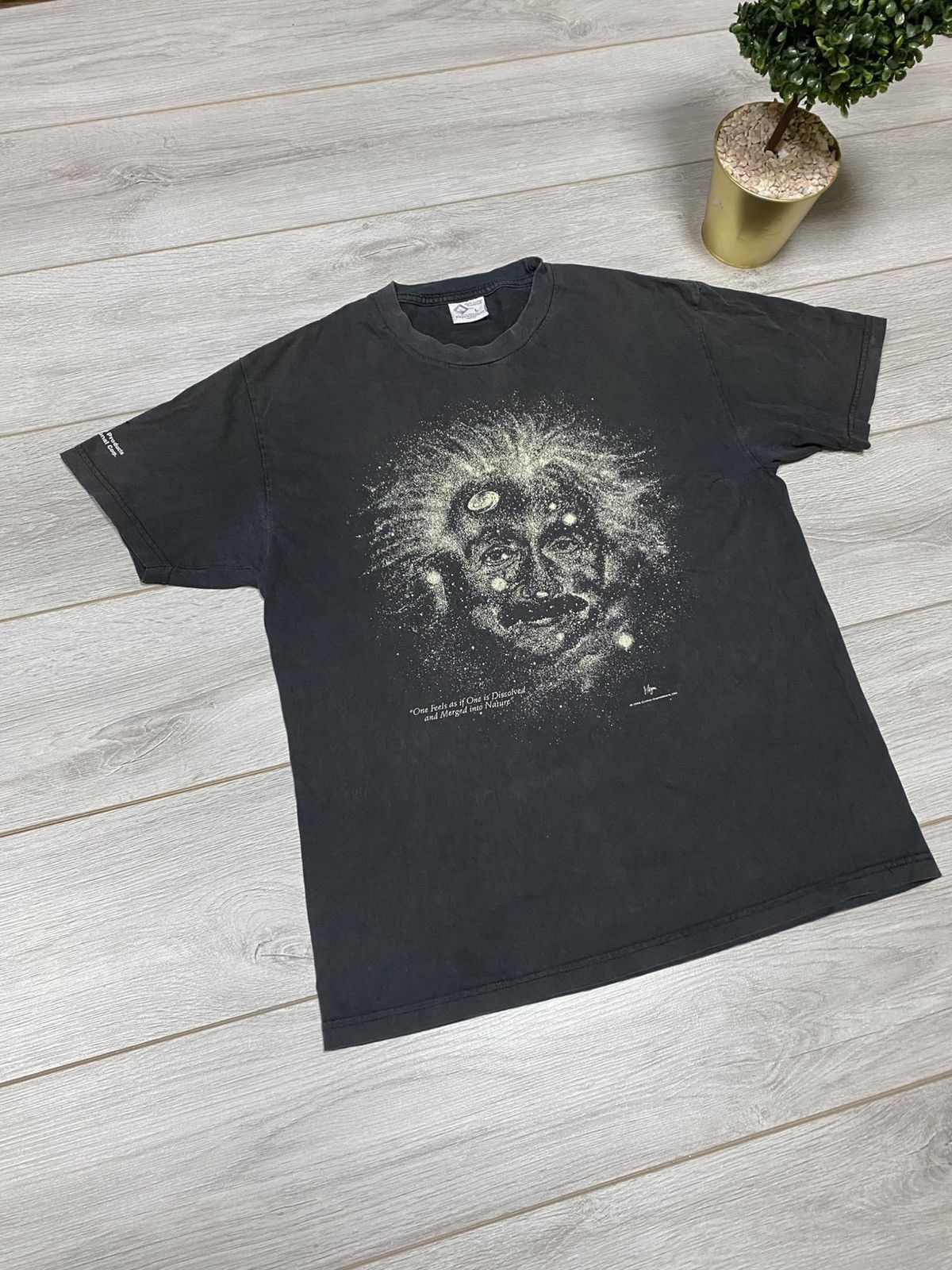 Vintage Vintage 1993 Albert Einstein Galaxy Tee t-shirt Size US L / EU 52-54 / 3 - 2 Thumbnail
