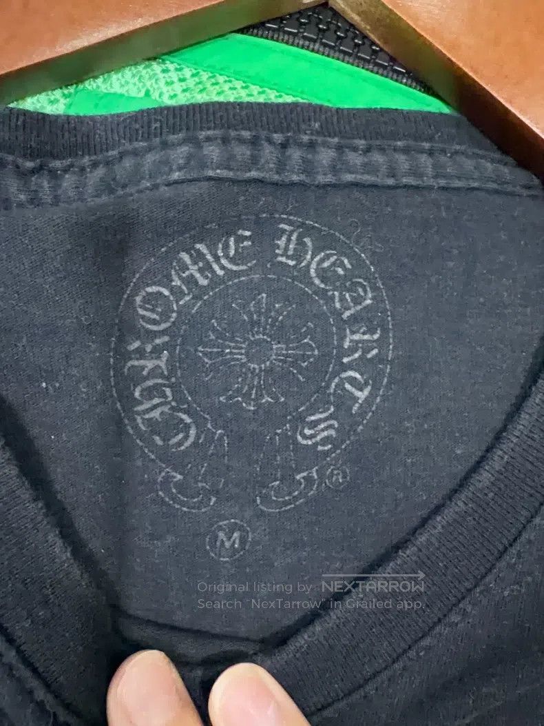 Chrome Hearts CHROME HEARTS Size M Black short-sleeved T-shirt Size US M / EU 48-50 / 2 - 3 Thumbnail