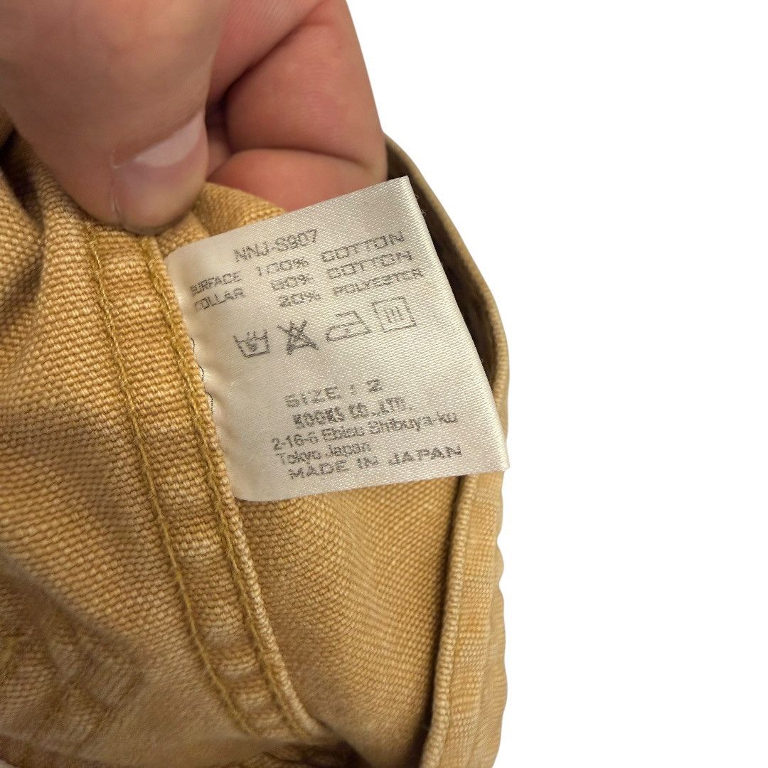 Number (N)ine Number (N)ine SS09 Zippo Distressed Canvas Work Jacket Size US M / EU 48-50 / 2 - 3 Thumbnail