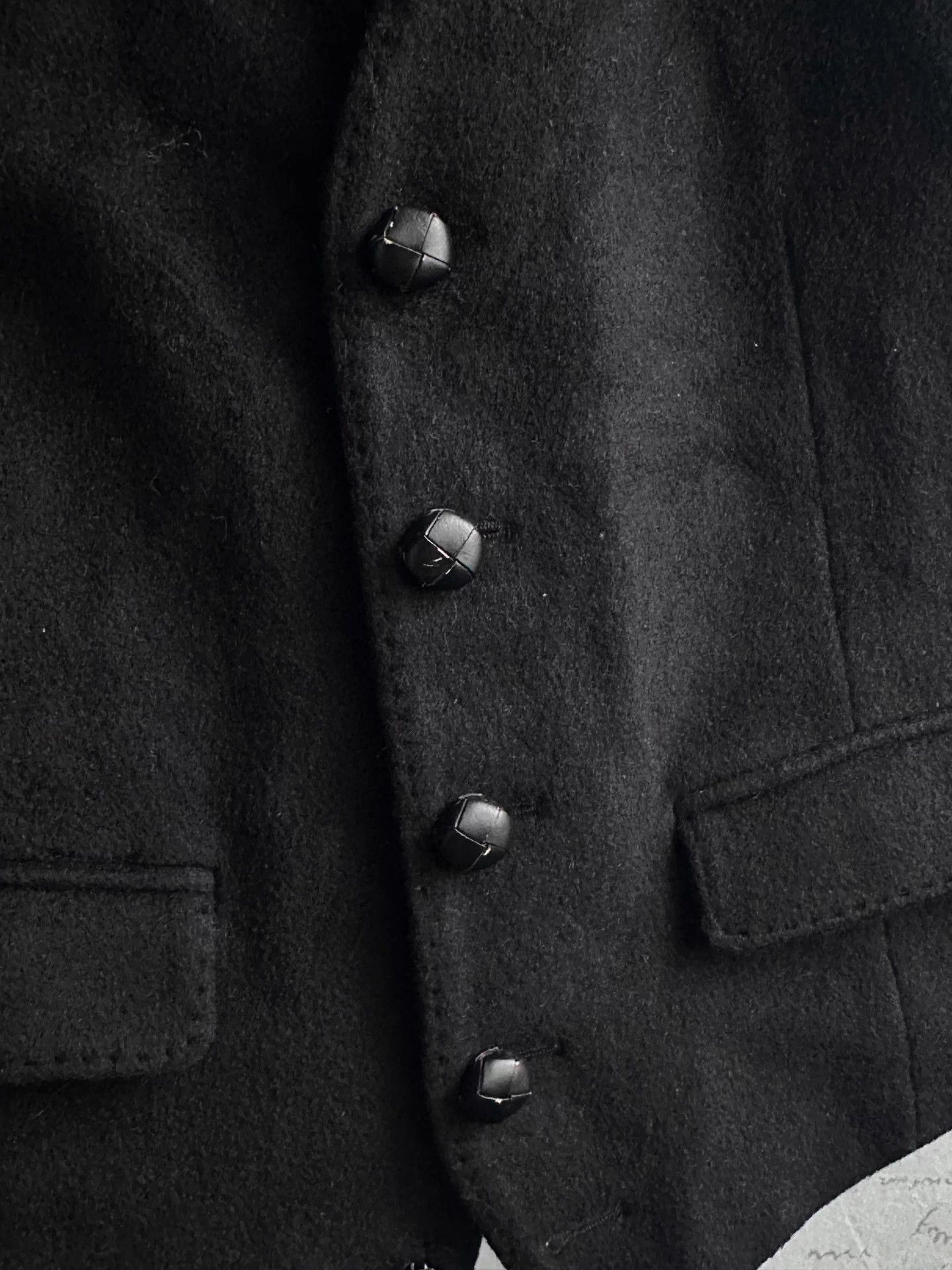 Maison Margiela Maison Martin Margiela 12AW Wool-Satin Paneled Gilet 50 Size US M / EU 48-50 / 2 - 1 Thumbnail