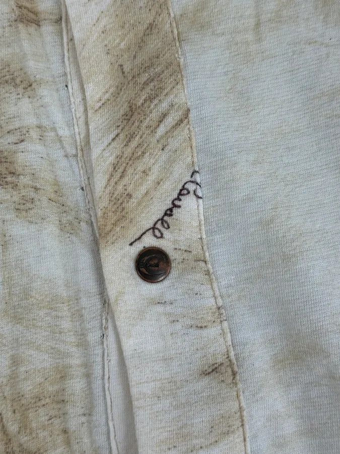 Just Cavalli AW2005 Cavalli White & Fur Effect Shirt Size US M / EU 48-50 / 2 - 10 Thumbnail