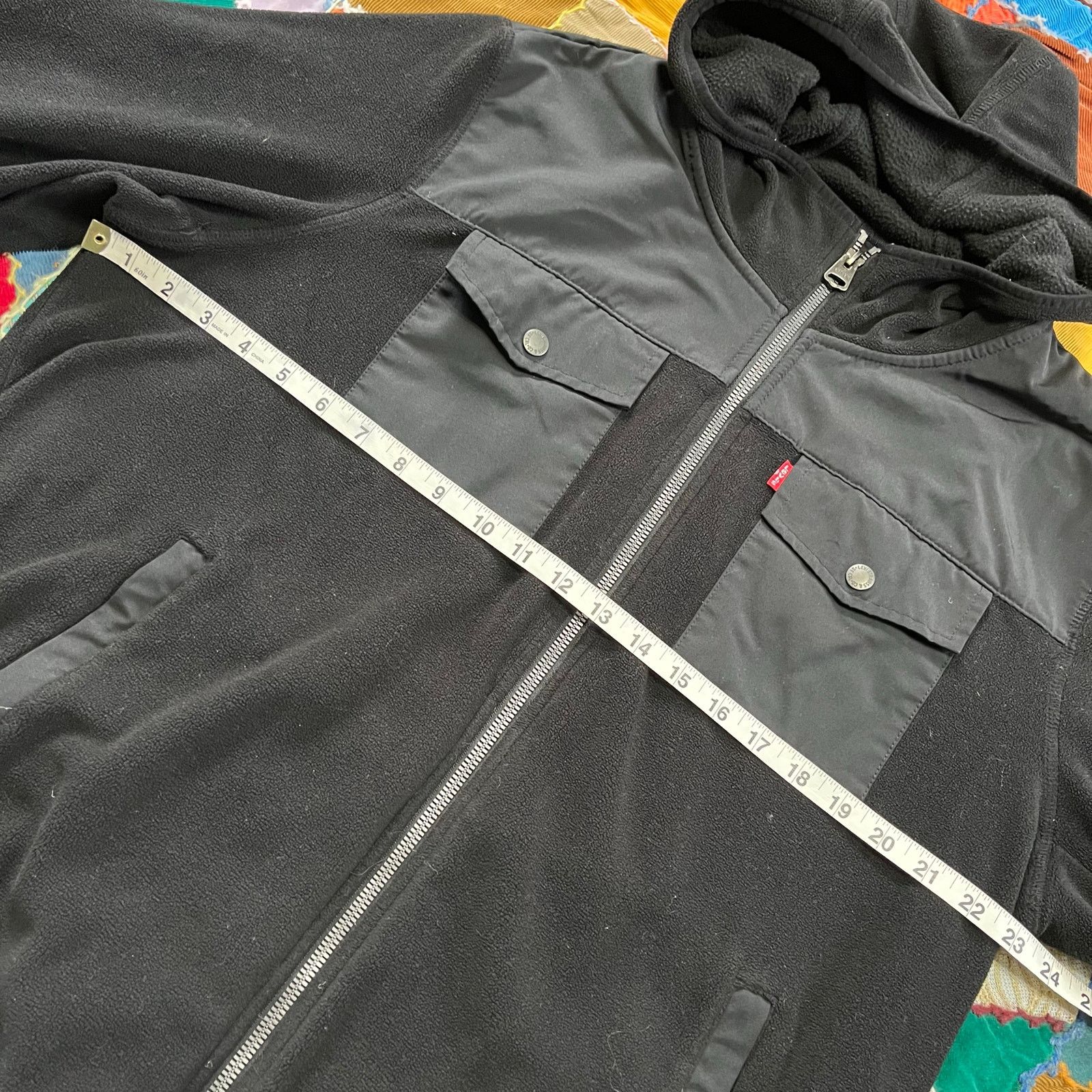 Levi's Levi’s Cotton Blended Black Full Zip Hoodie Large Size US L / EU 52-54 / 3 - 5 Thumbnail