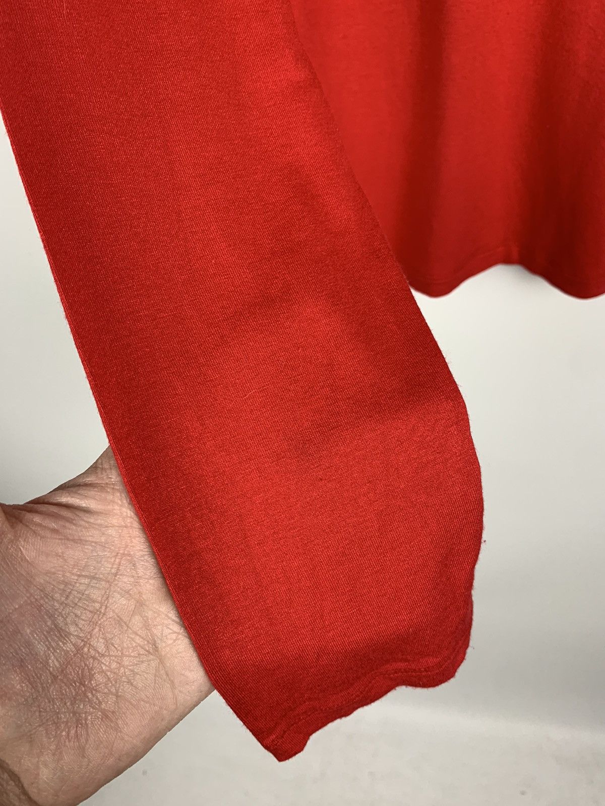 Other Ivko Woman V-Neck Long Sleeve T-Shirt Red Size 36 Luxury Size XS / US 0-2 / IT 36-38 - 15 Thumbnail