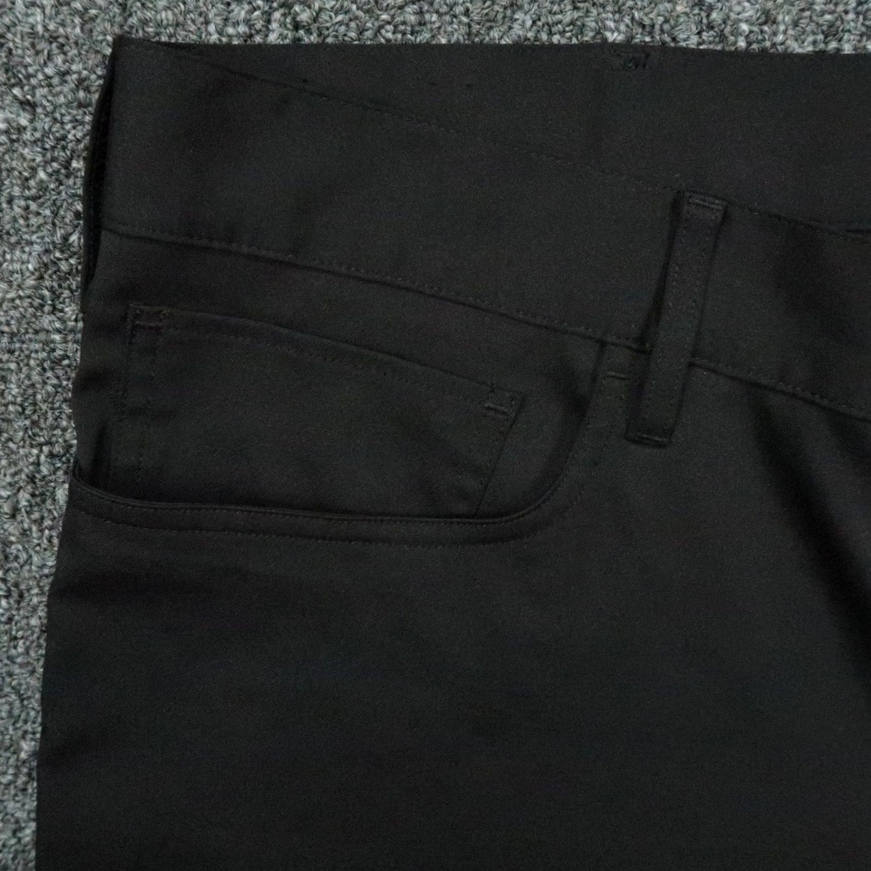 RLX Ralph Lauren RLX Ralph Lauren Pants Mens 36x32 Black Tailored Fit Lightweight Golf 5 Pocket - Business, Casual, Travel, Workwear Size US 36 / EU 52 - 3 Thumbnail