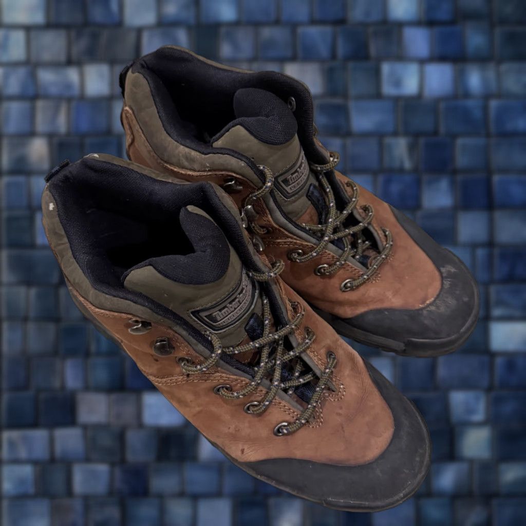 Timberland Timberland Boots Mens Brown Leather Ankle Boots  display picture 1