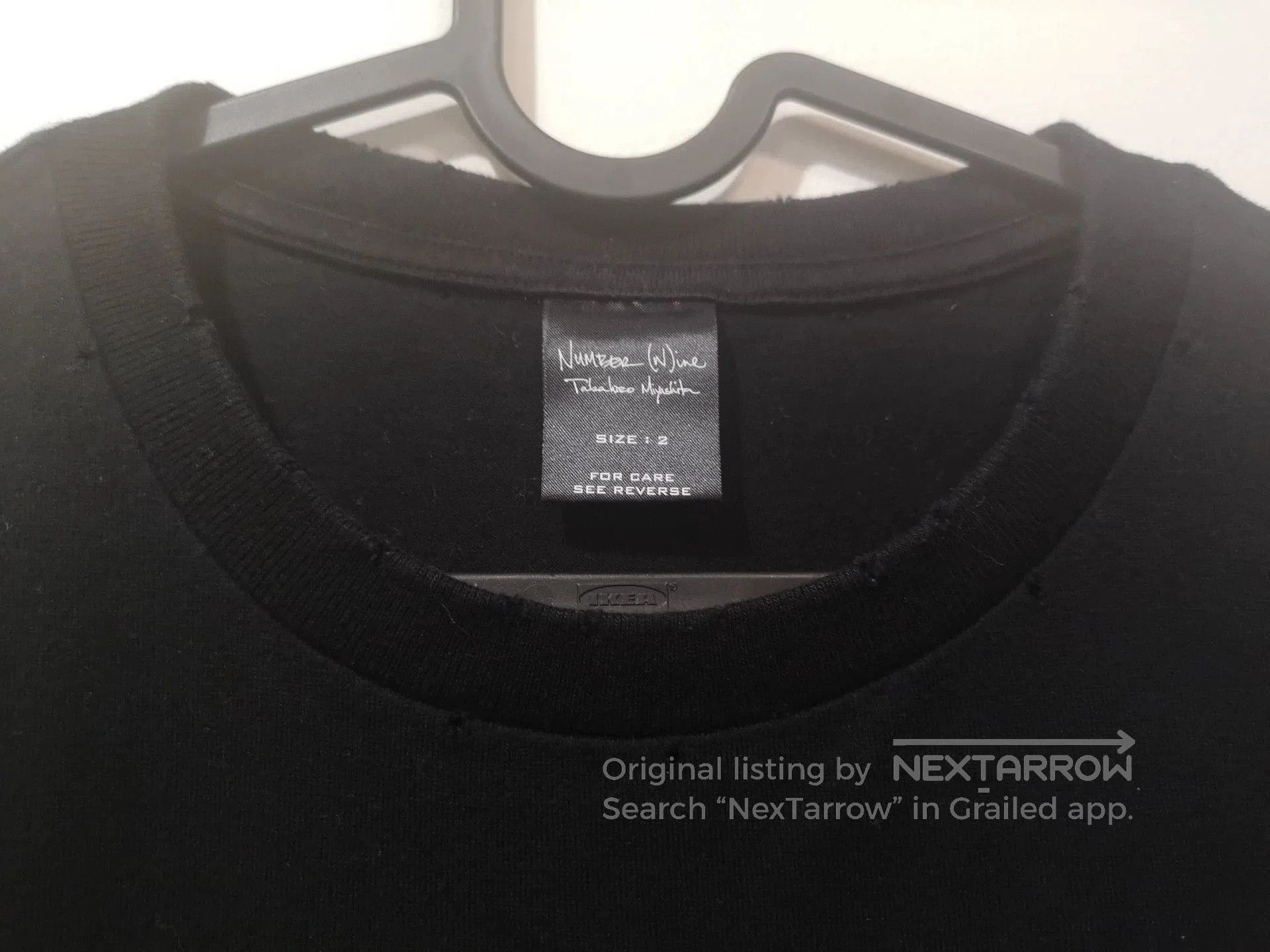 Number (N)ine rare number nine short sleeve t. Size US S / EU 44-46 / 1 - 3 Thumbnail
